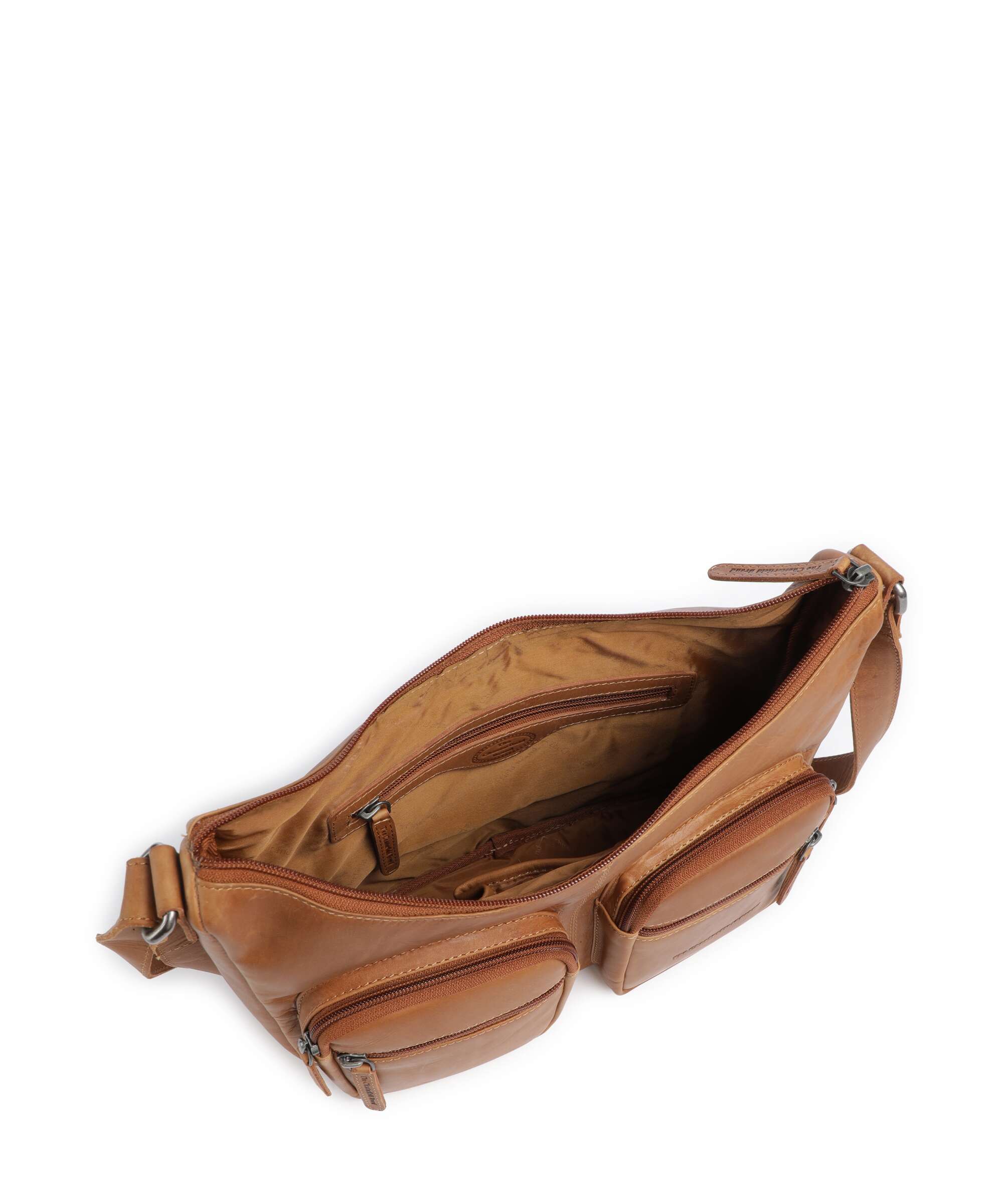 The Chesterfield Brand Wax Pull Up Cow Valenora Shoulder bag cognac - Image 6