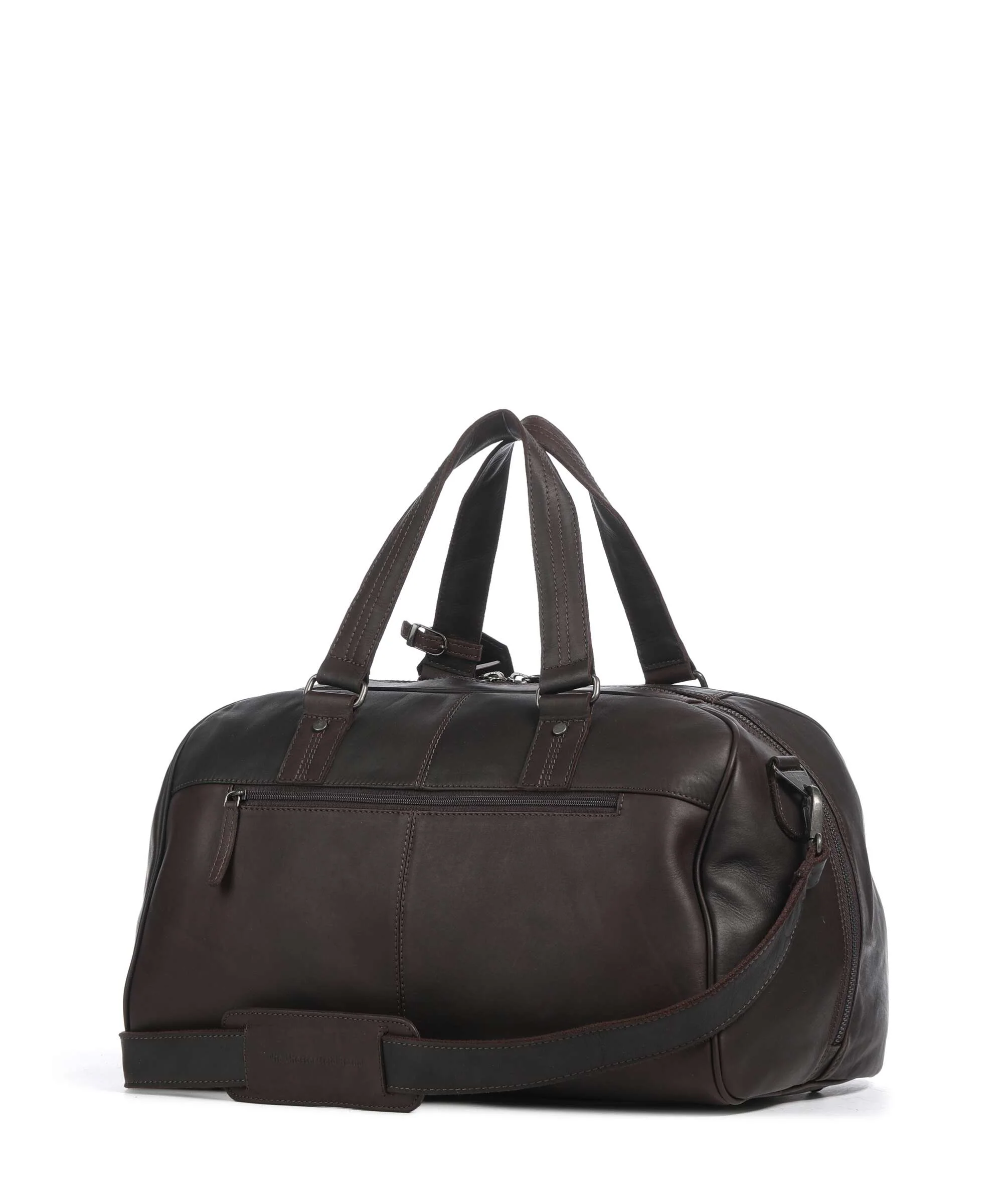The Chesterfield Brand Wax Pull Up Cow Volenza Weekend bag brown - Image 2