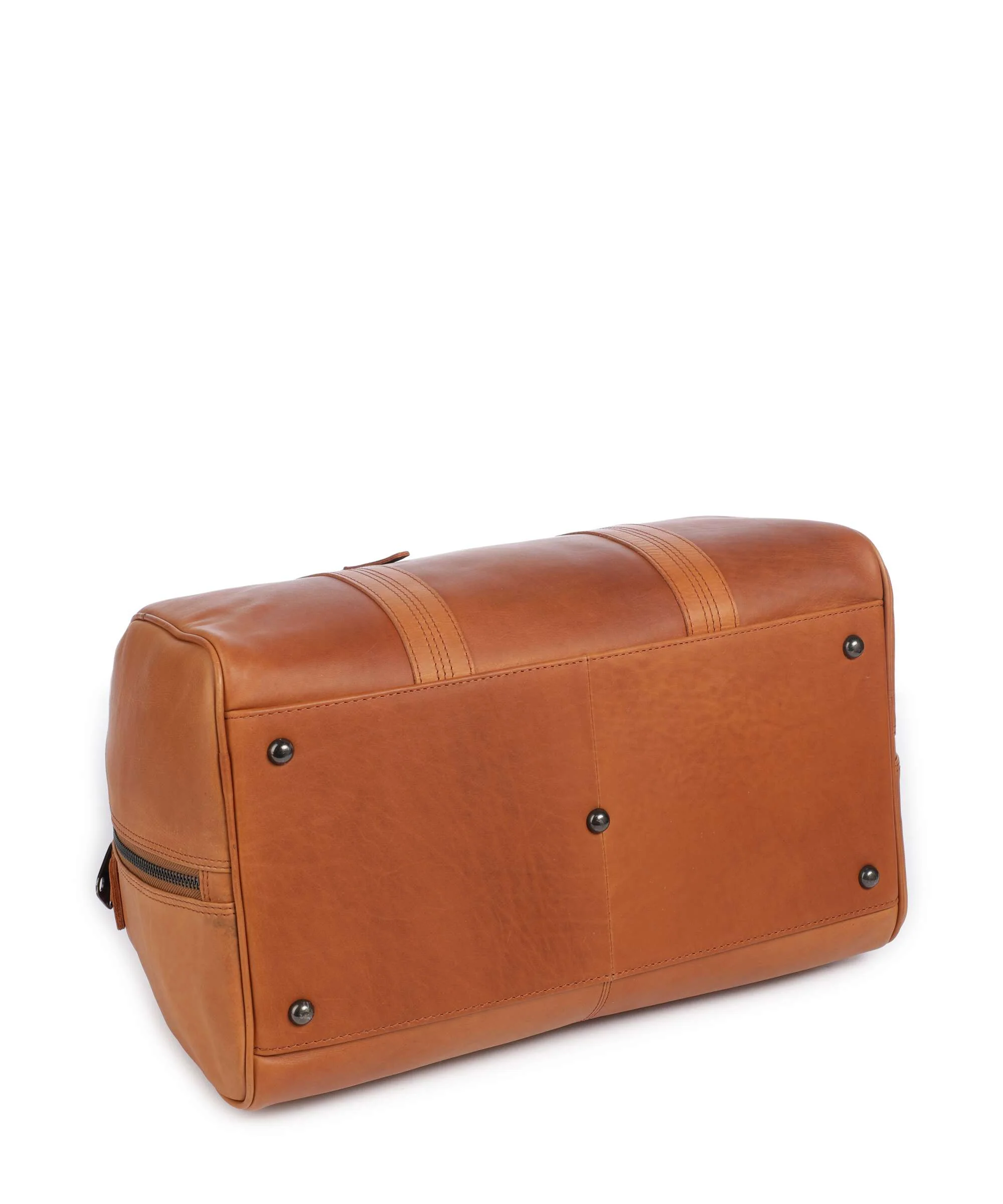 The Chesterfield Brand Wax Pull Up Cow Volenza Weekend bag cognac - Image 4