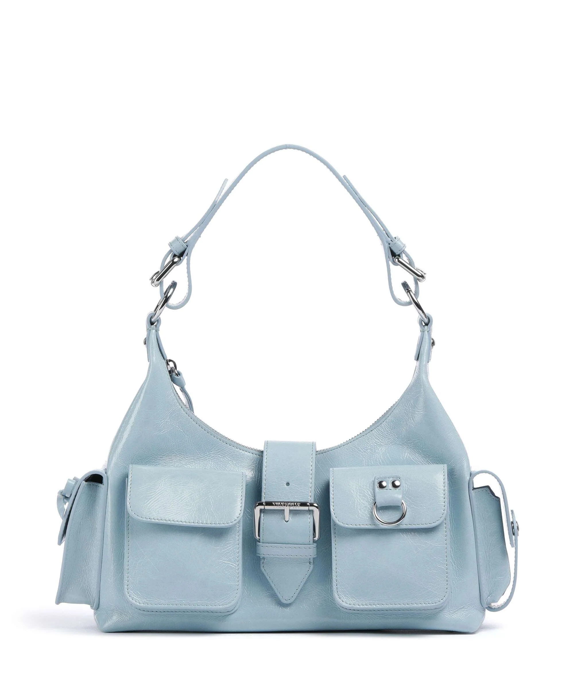 The Kooples Amelia Shoulder bag light blue