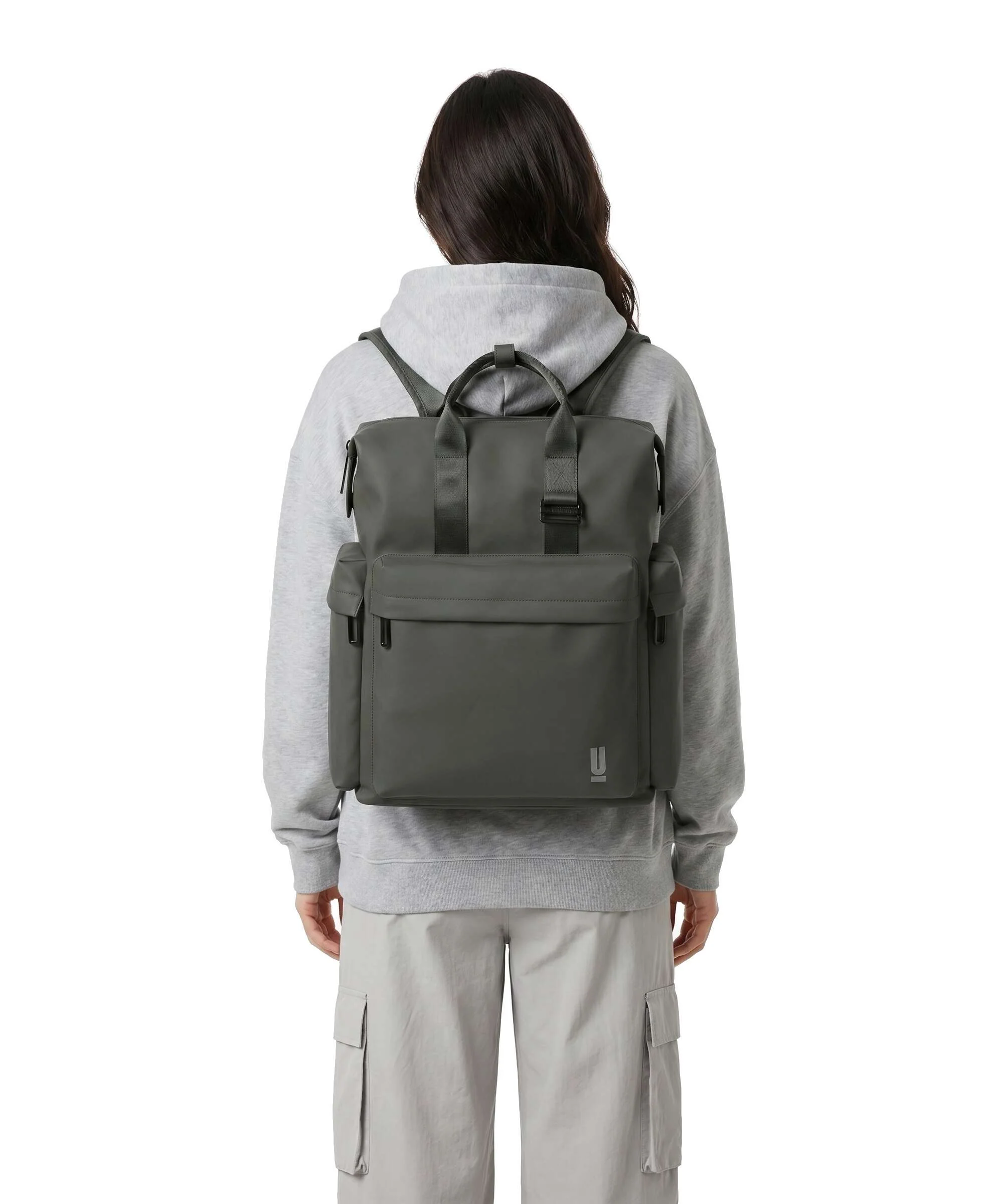The Urban Society Backpack forest green - Image 3