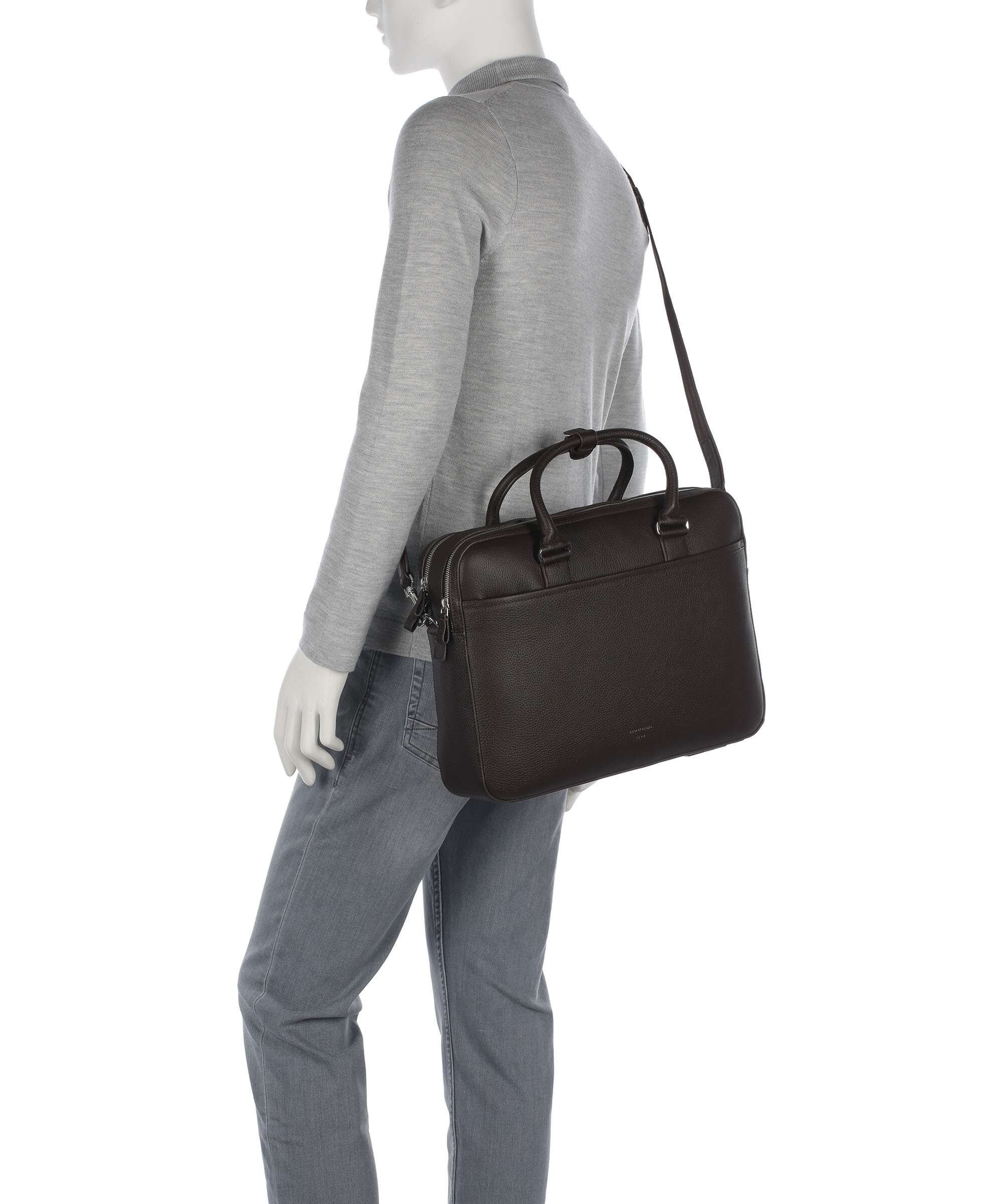 Tiger of Sweden Burin Briefcase dark brown - Image 3