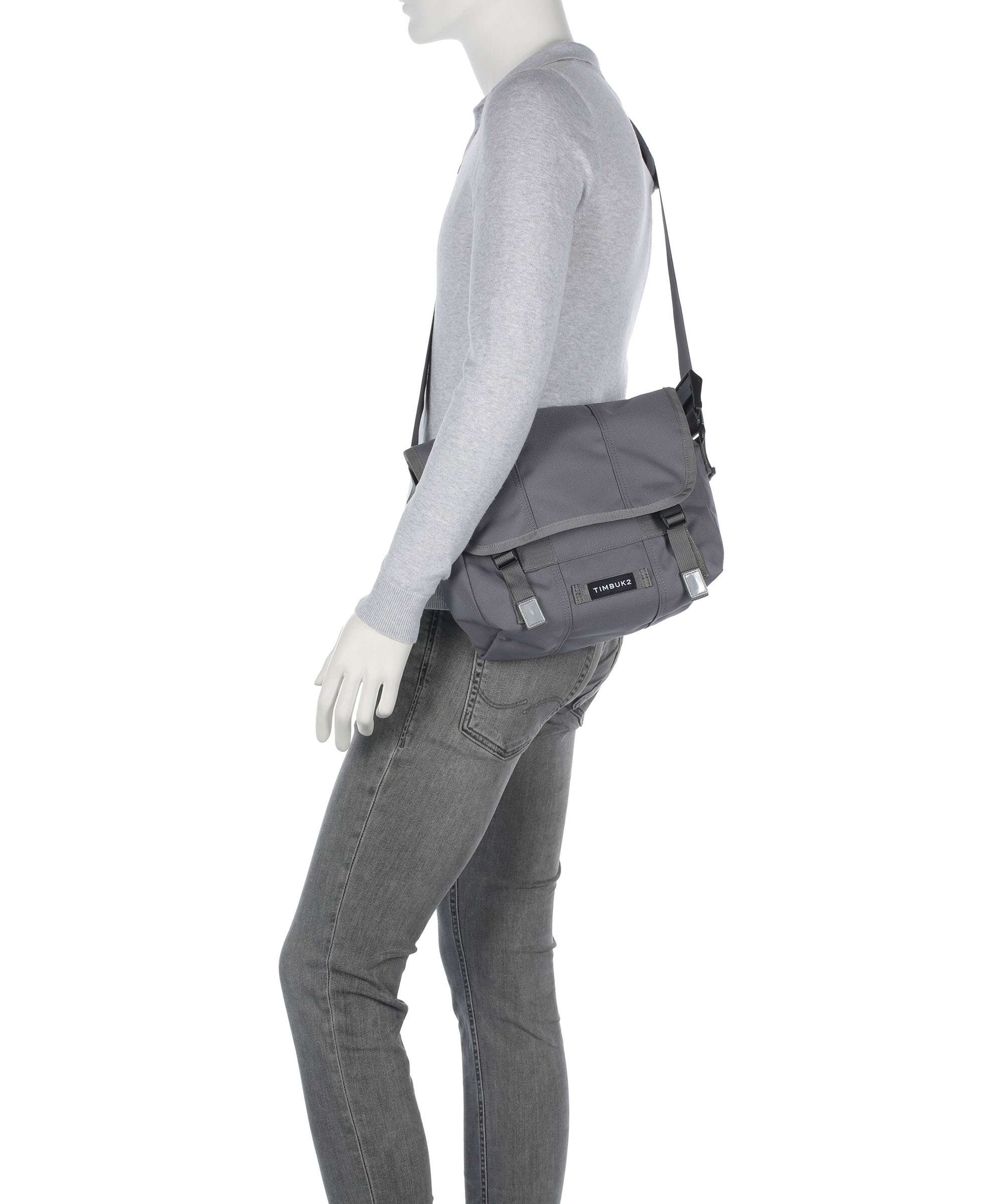 Timbuk2 Heritage Classic XS Messenger bag eco gunmetal zing - Image 4