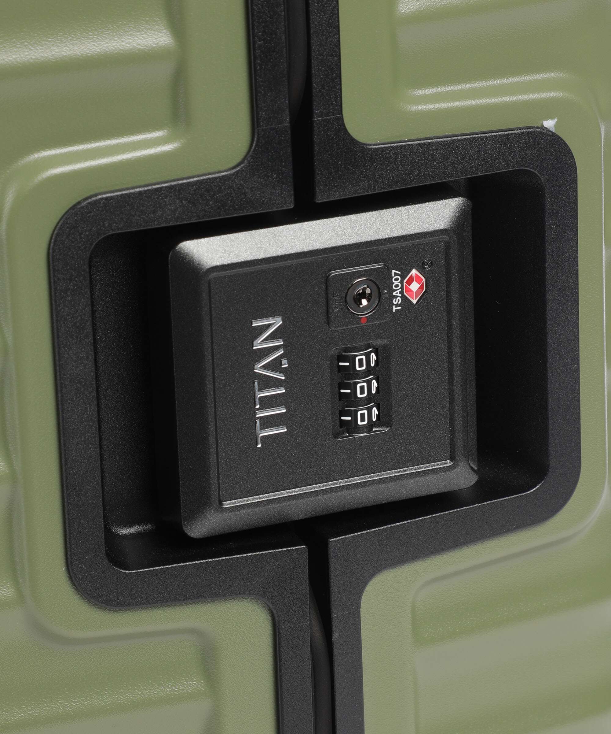 Titan Overseas Spinner (4 wheels) forest green - Image 3