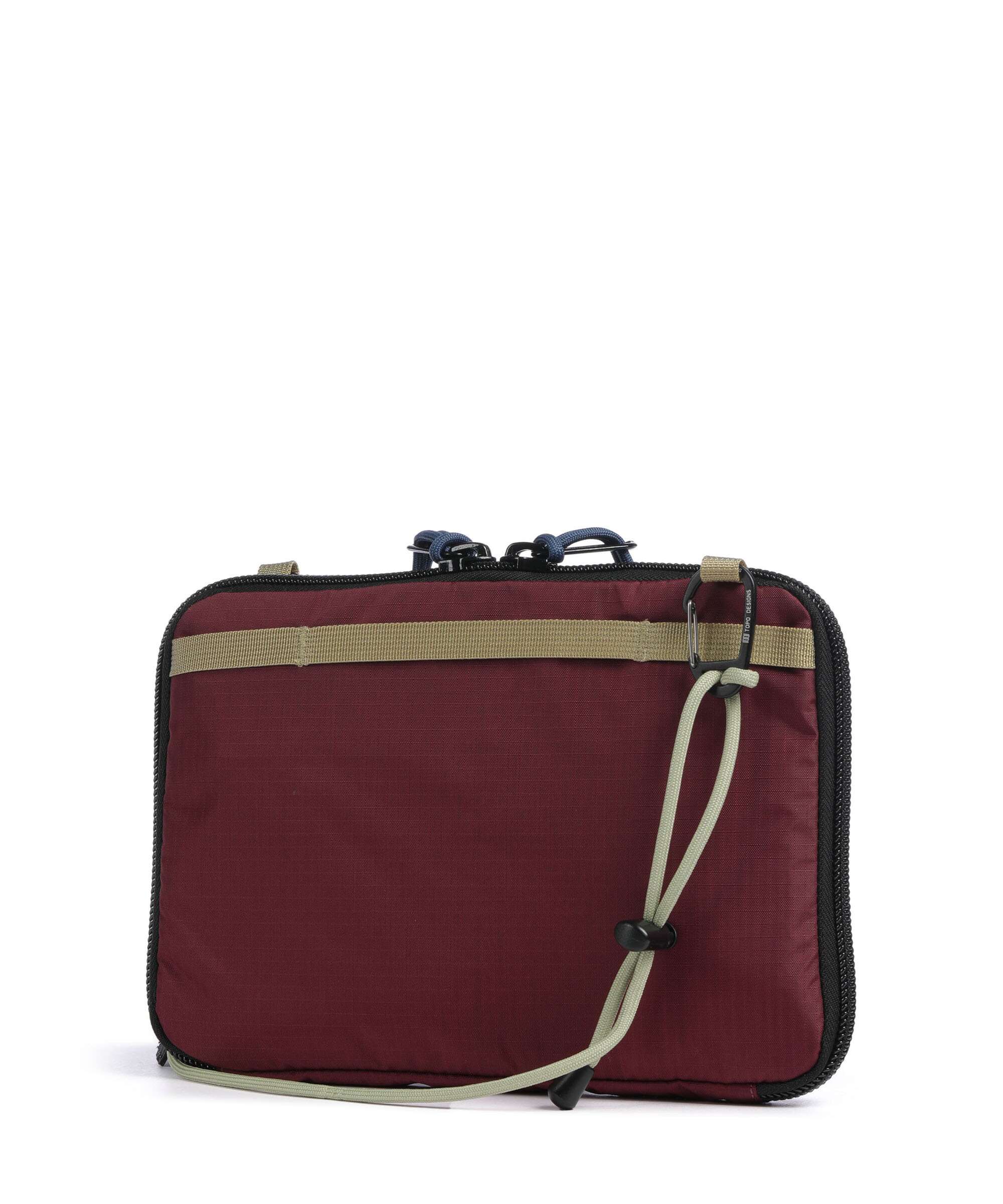 Topo Designs All Adventure Crossbody bag burgundy - Image 2