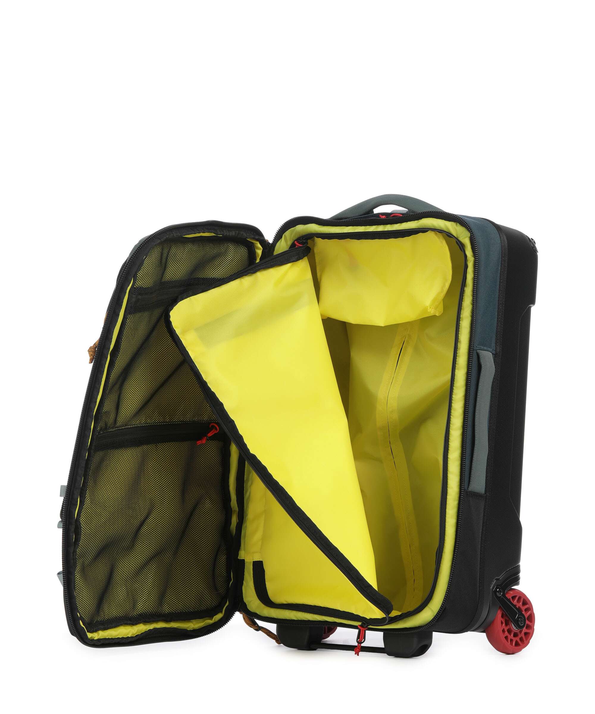 Topo Designs Global Backpack with wheels stone blue/forest - Image 6