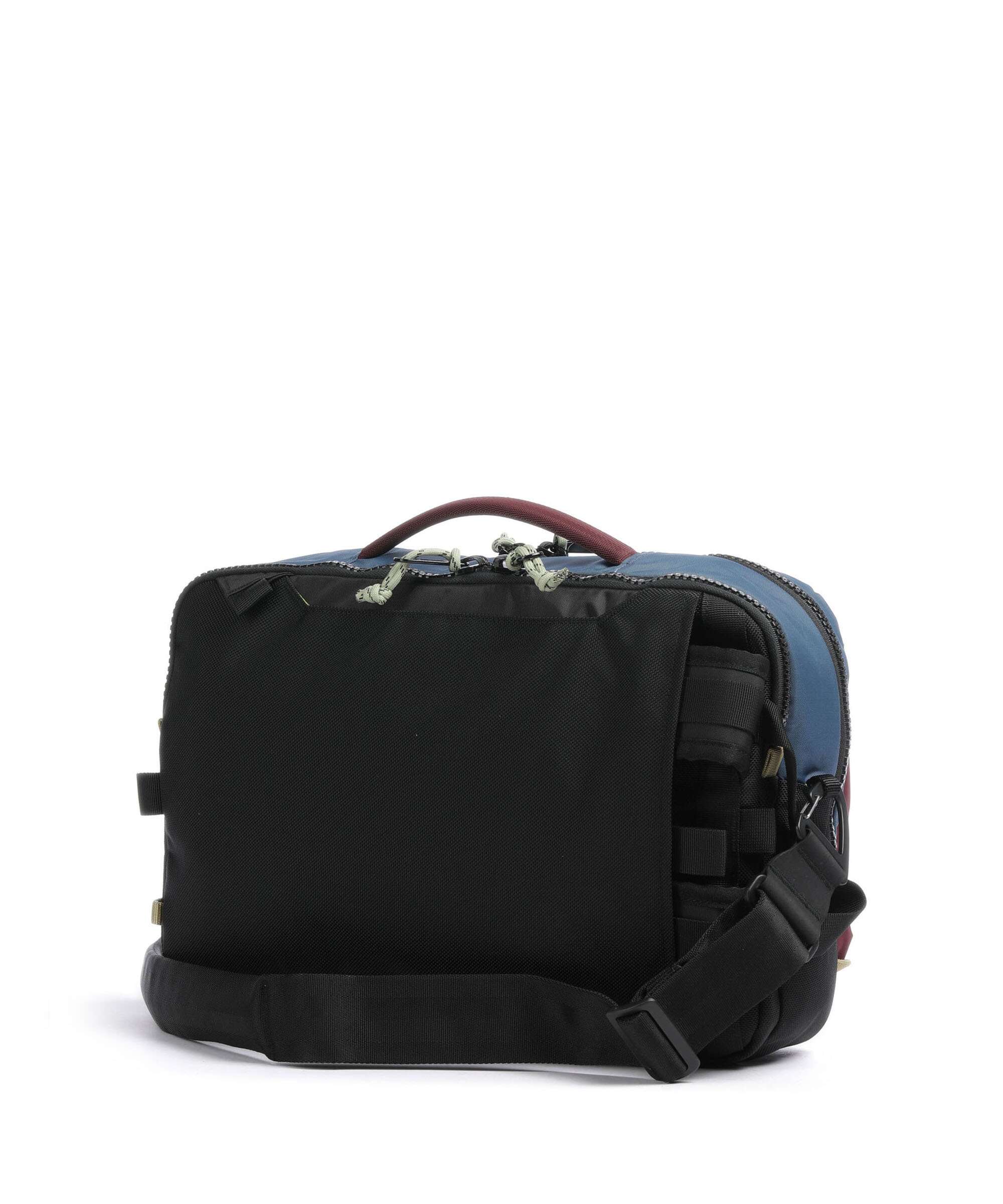 Topo Designs Global Briefcase dark denim/burgundy - Image 2