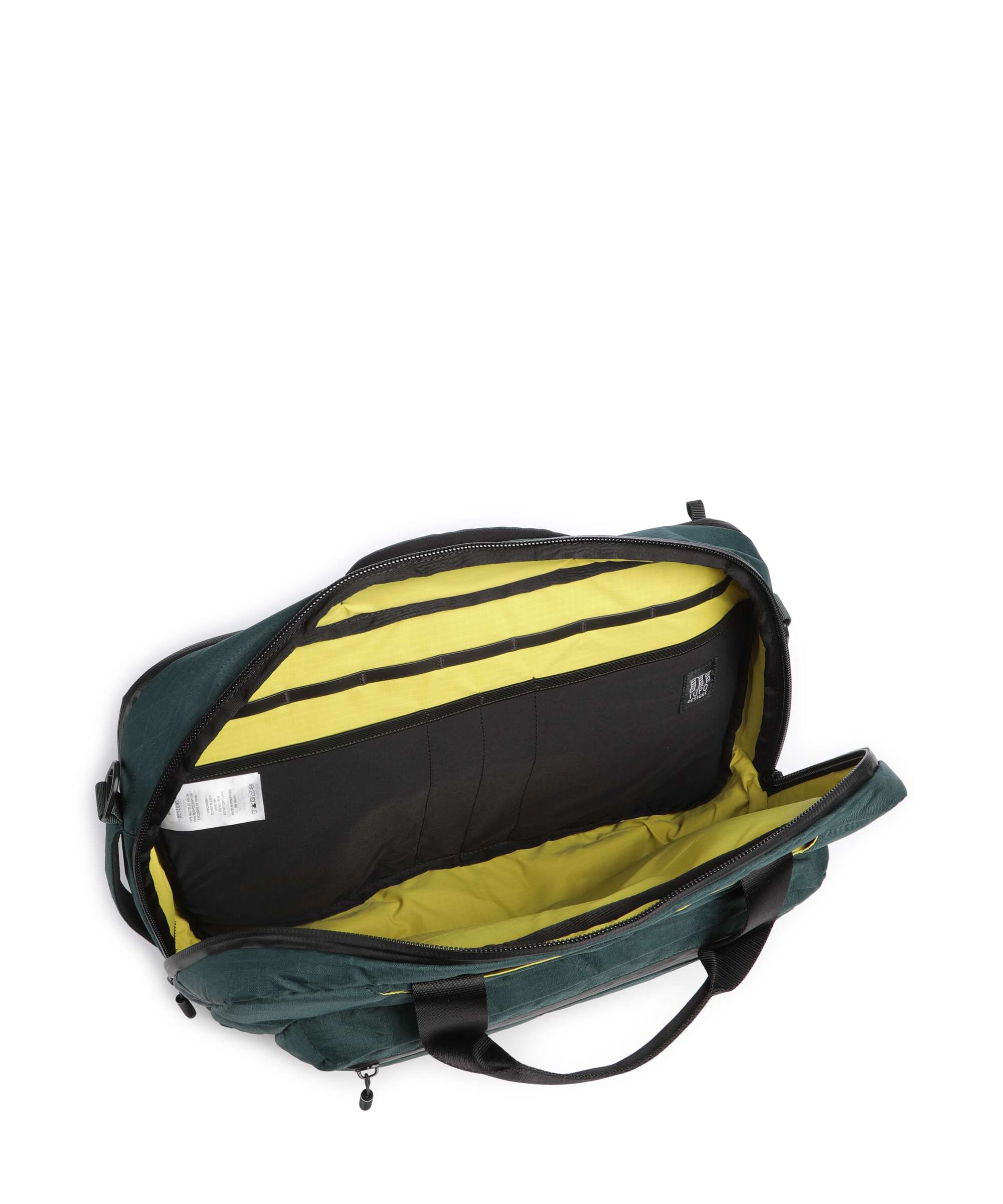 Topo Designs Global Pro 3-Way Briefcase dark/dark pine - Image 8