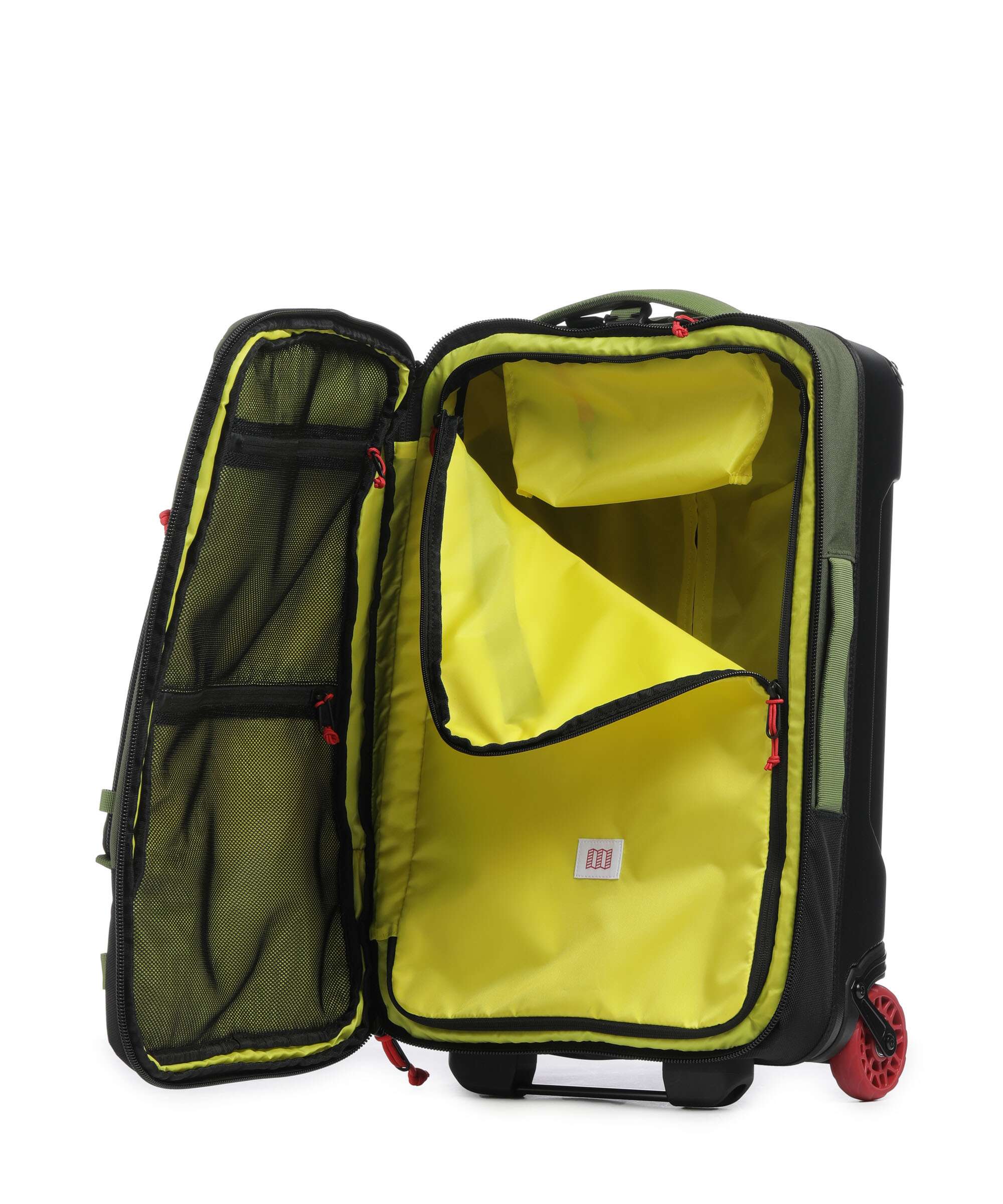 Topo Designs Global Travel bag with wheels olive - Image 6