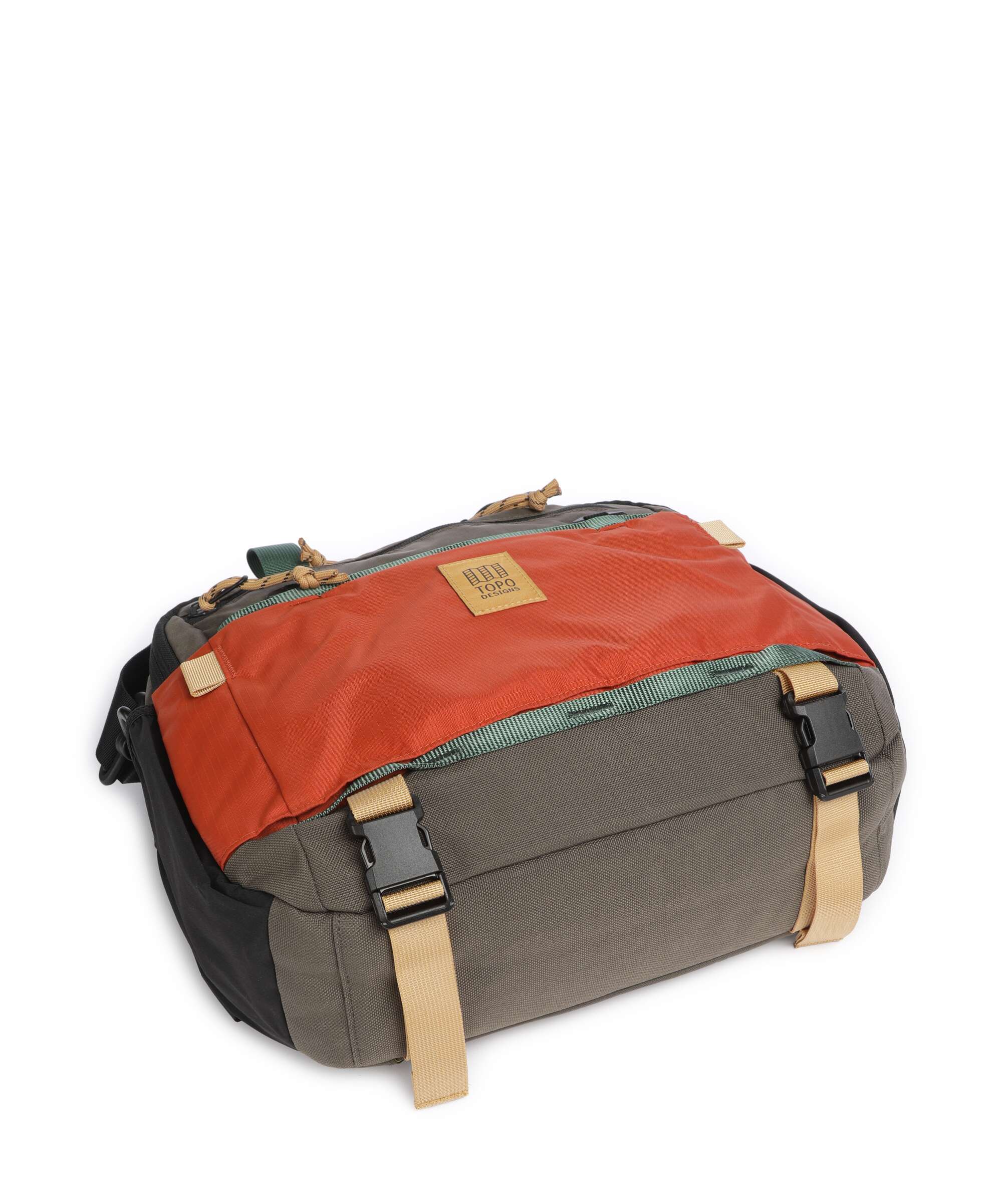 Topo Designs Mountain Crossbody bag woodland/terracotta - Image 6