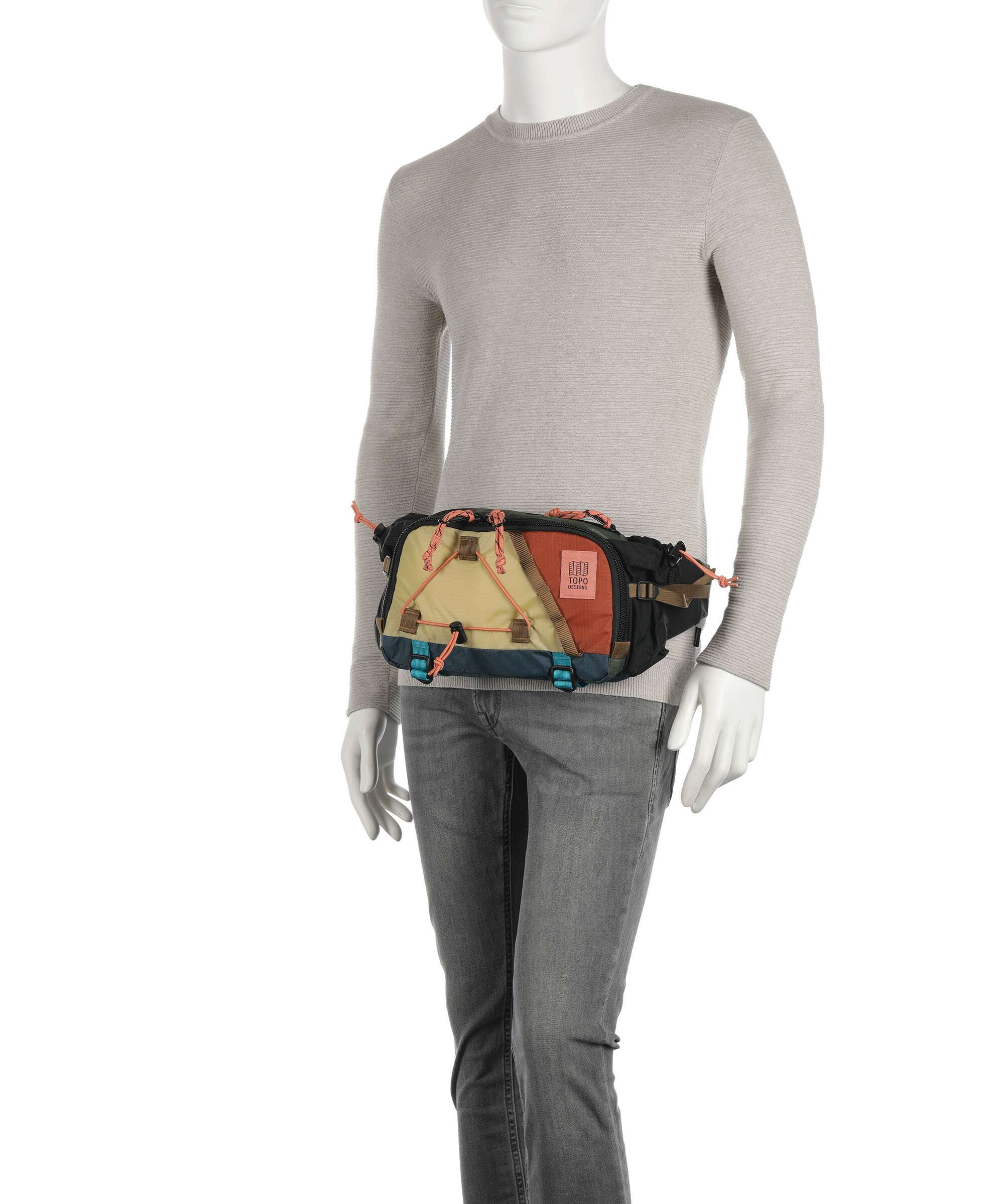Topo Designs Mountain Hydro Belt bag olive/hemp - Image 4