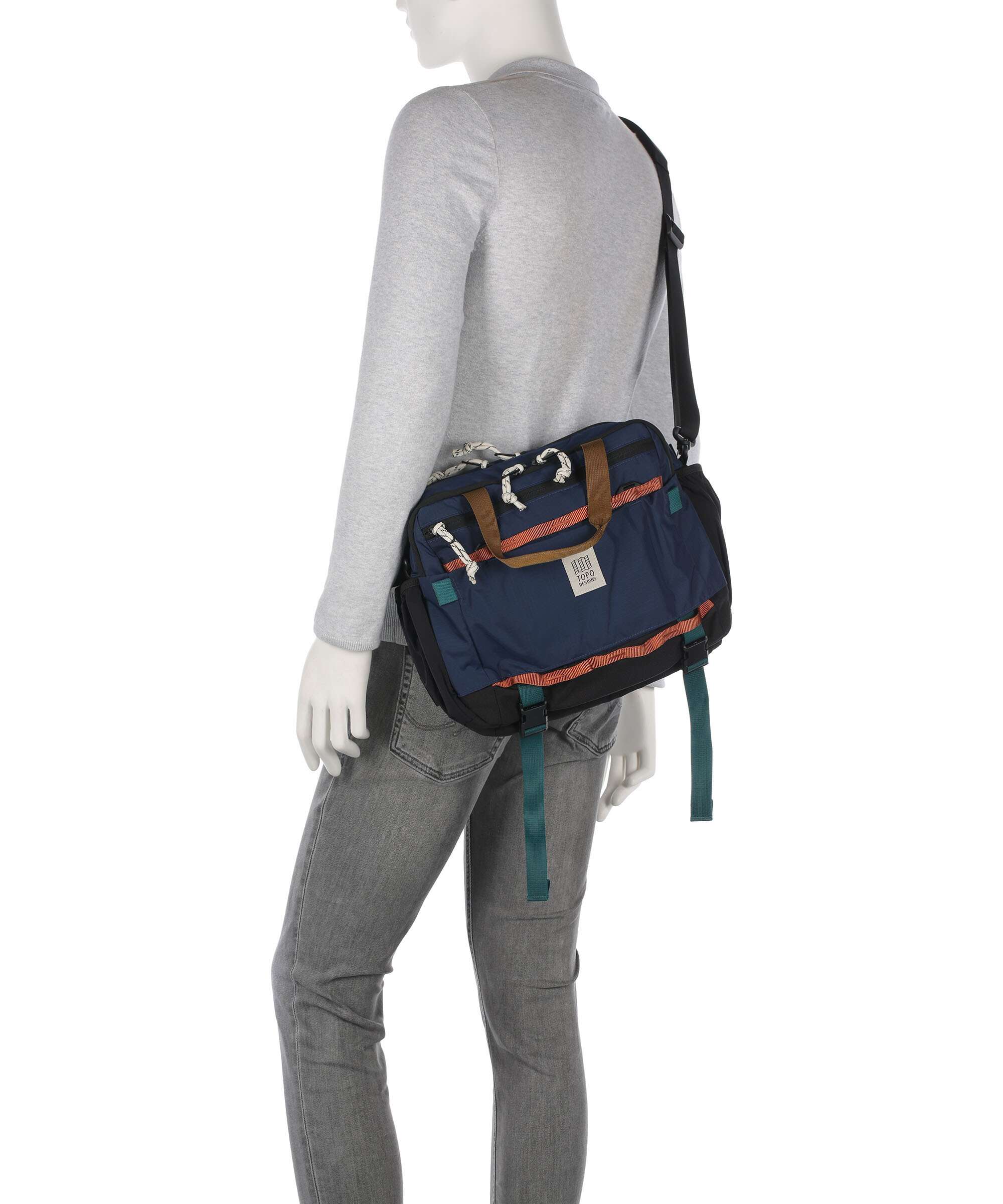Topo Designs Mountain Shoulder bag midnight/caribbean - Image 4