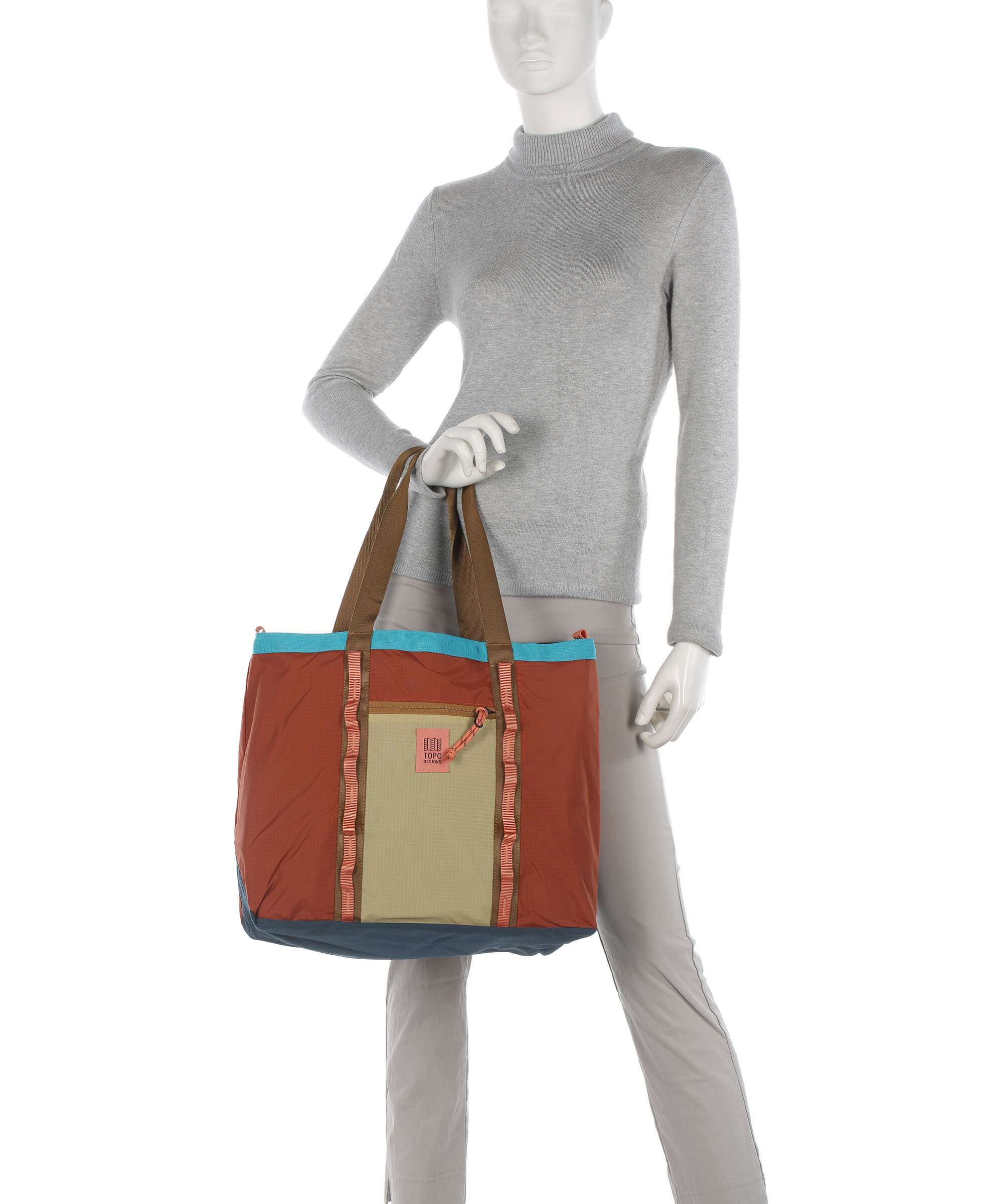 Topo Designs Mountain Utility Tote bag clay/hemp - Image 3