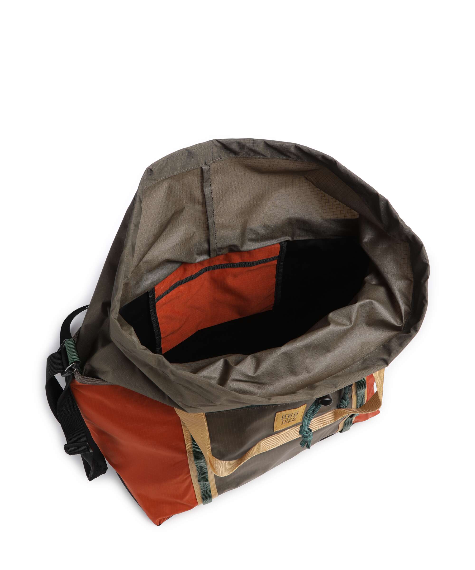 Topo Designs Mountain Utility Tote bag woodland/terracotta - Image 6