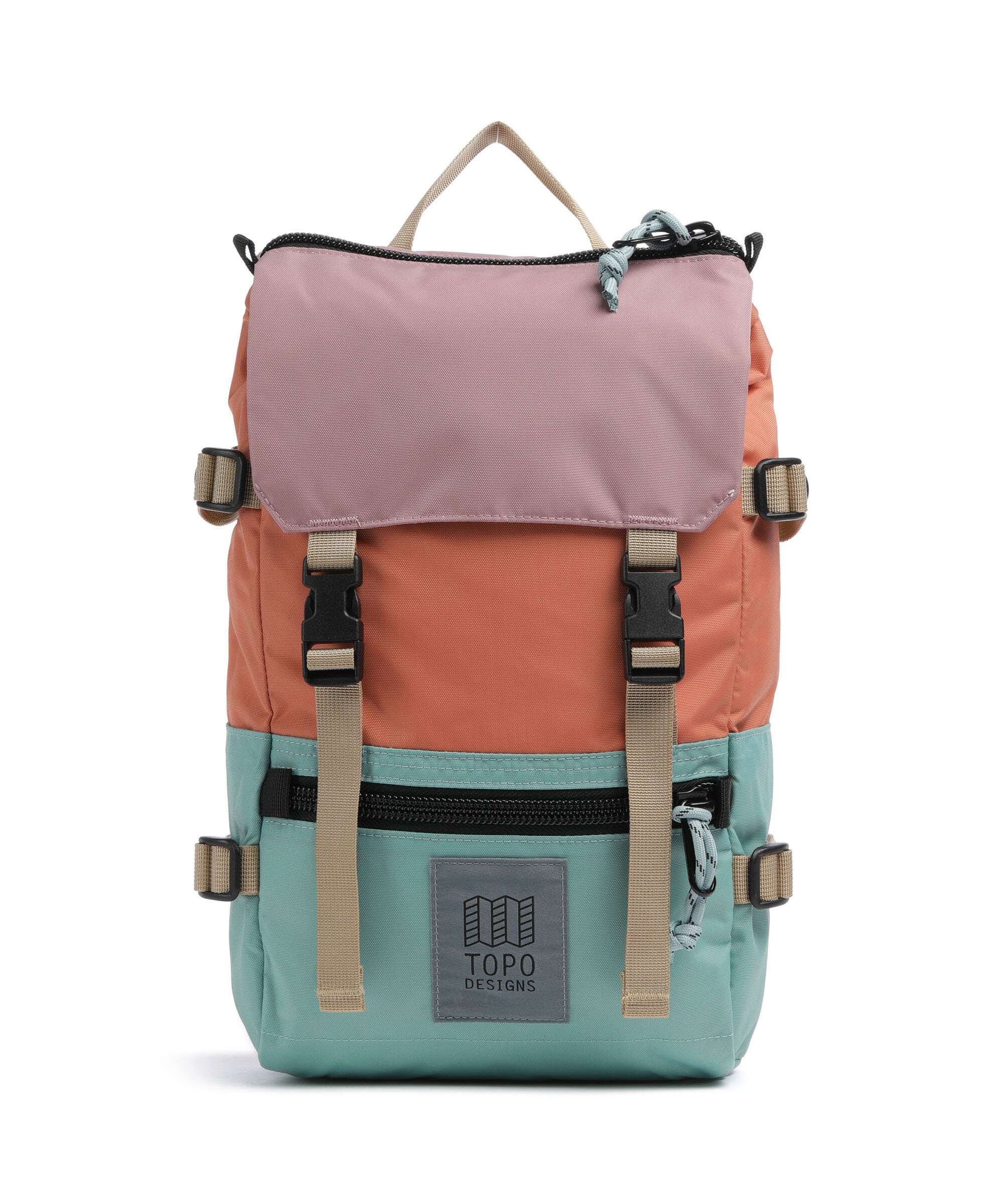 Topo Designs Rover Mini Backpack rose/geode green