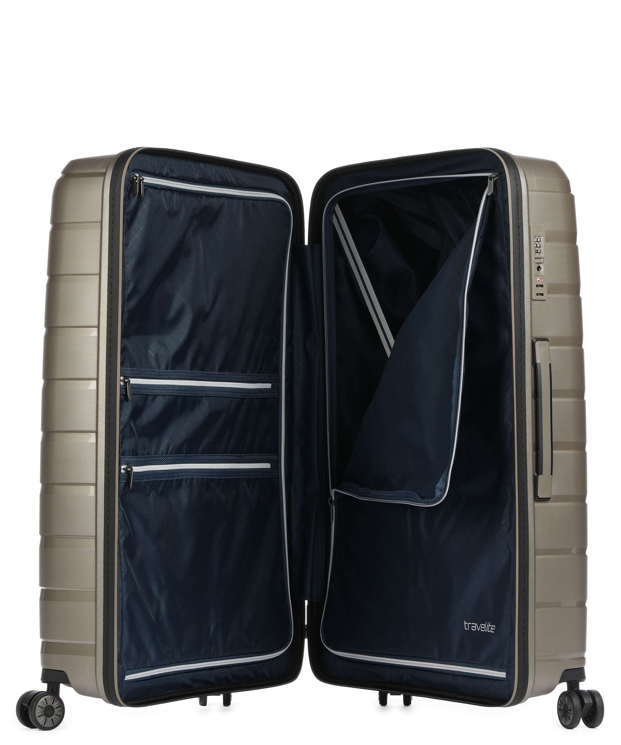 Travelite Air Base Spinner (4 wheels) champagner - Image 5