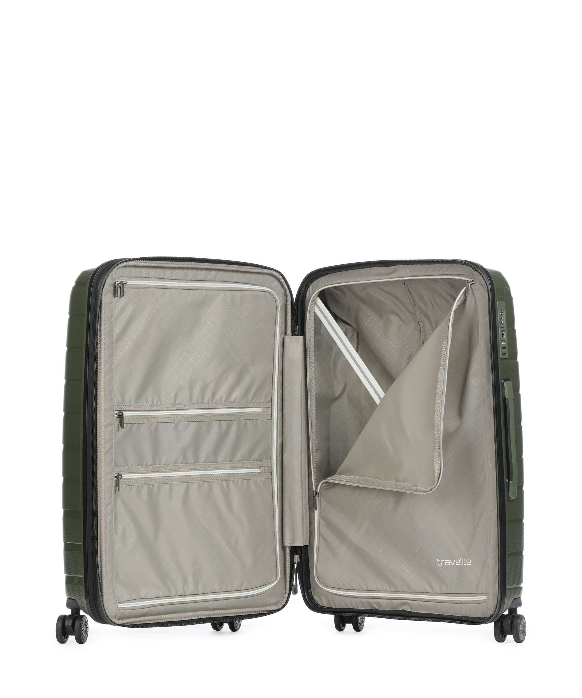 Travelite Air Base Suitcase set (4 wheels) olive - Image 6