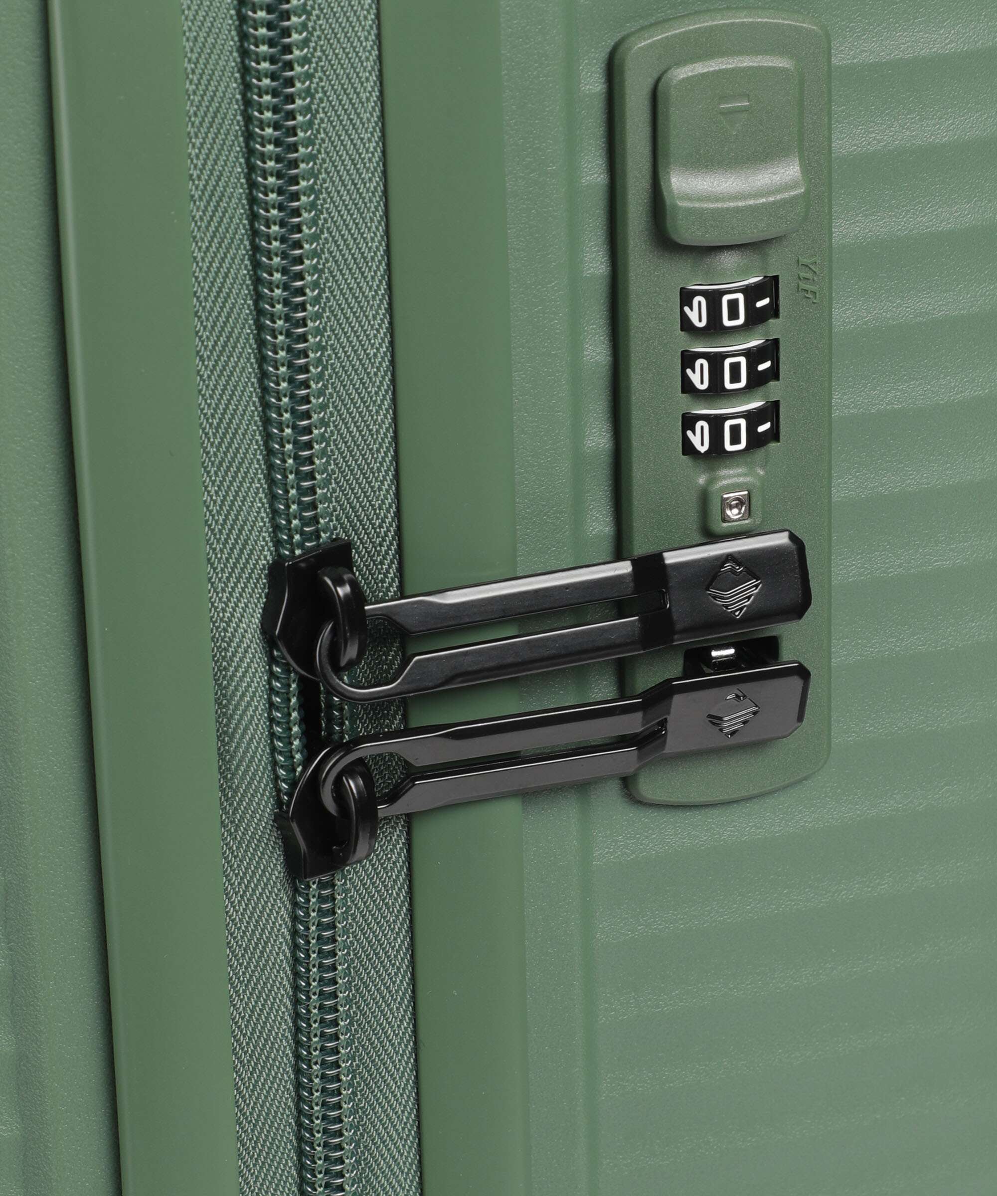 Travelite Air Stripe Slim Spinner (4 wheels) green - Image 3