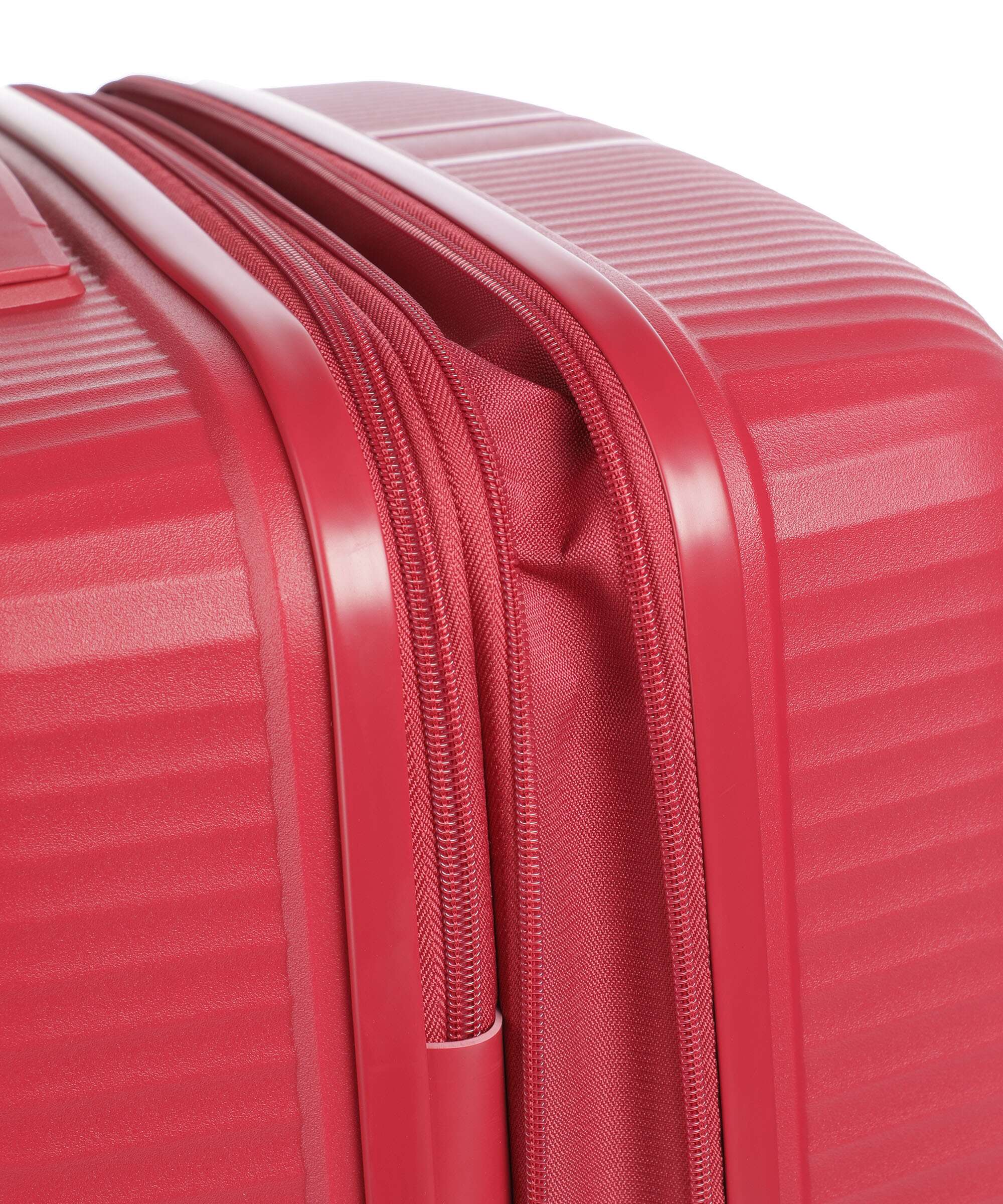 Travelite Air Stripe Slim Suitcase set (4 wheels) red - Image 4