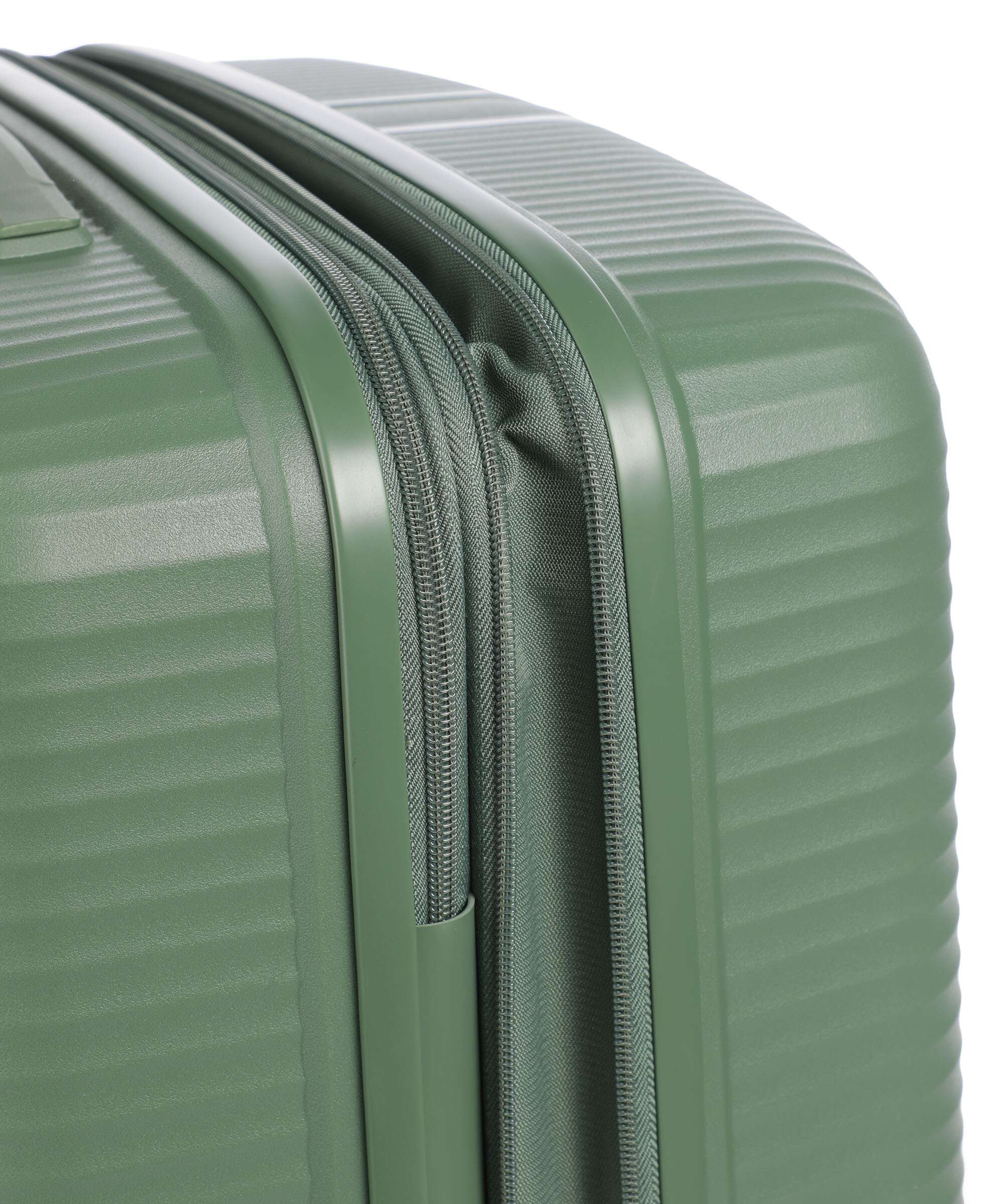 Travelite Air Stripe Slim Suitcase set (4 wheels) green - Image 4
