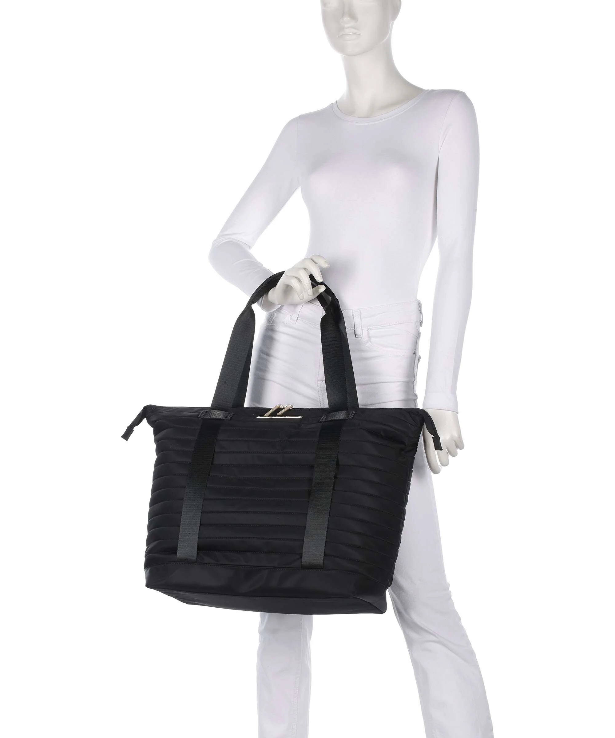 Travelite Barbara Stepp Tote bag schwarz - Image 3