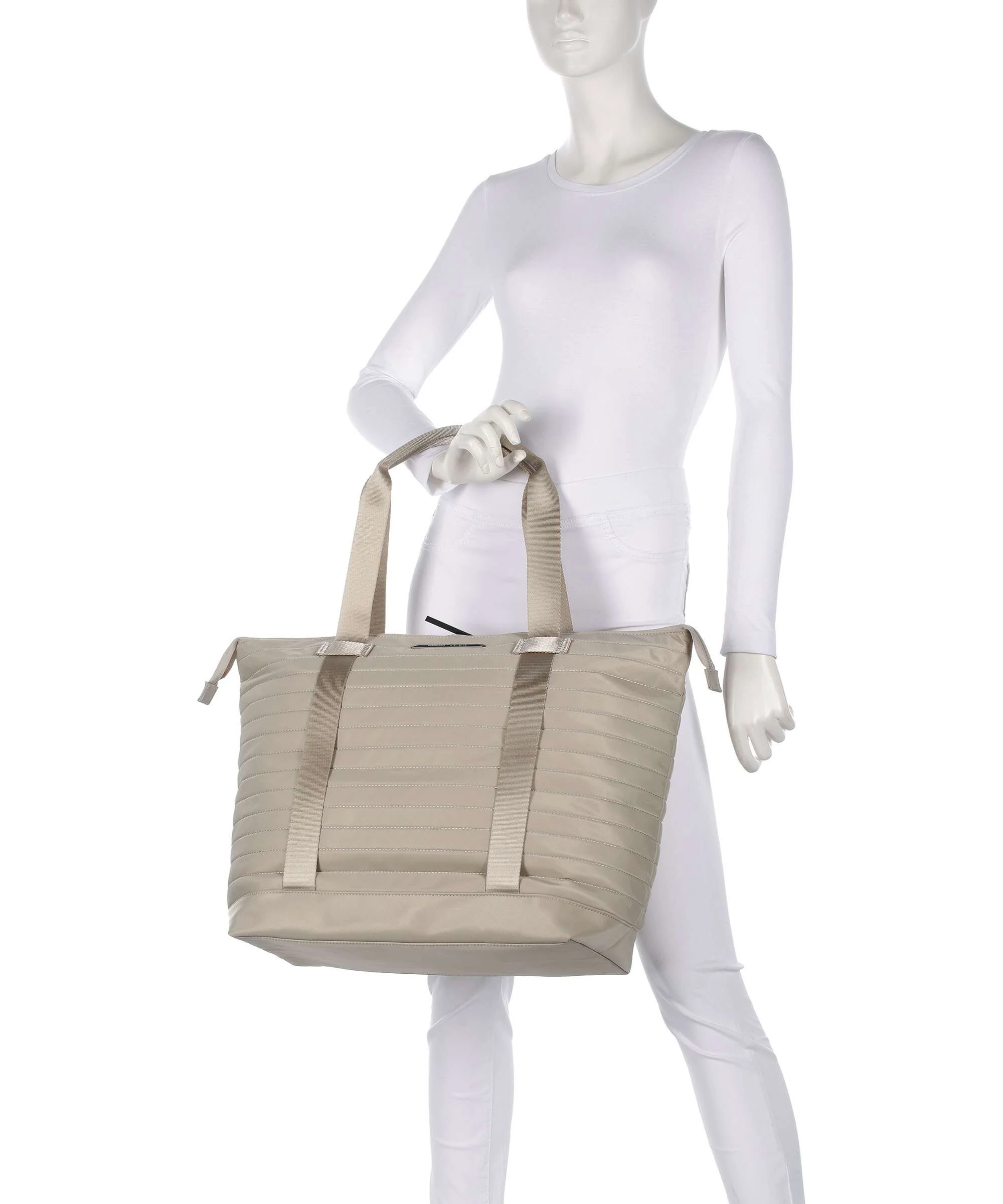 Travelite Barbara Stepp Tote bag satin nude - Image 3