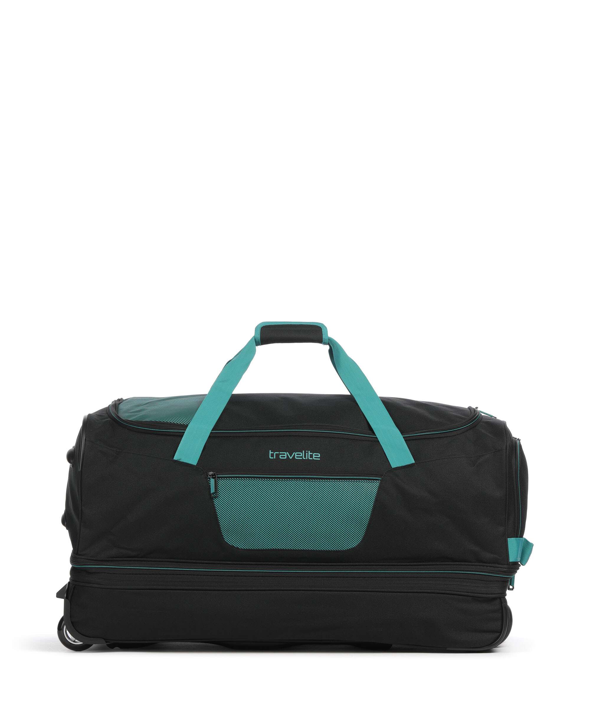 Travelite Basics Travel bag with wheels schwarz/petrol - Image 3
