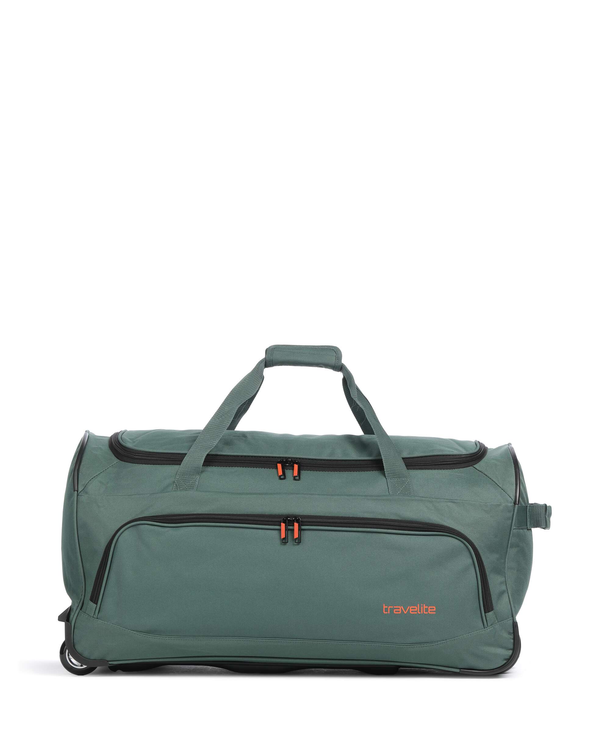 Travelite Basics Travel bag with wheels dunkelgrün - Image 3