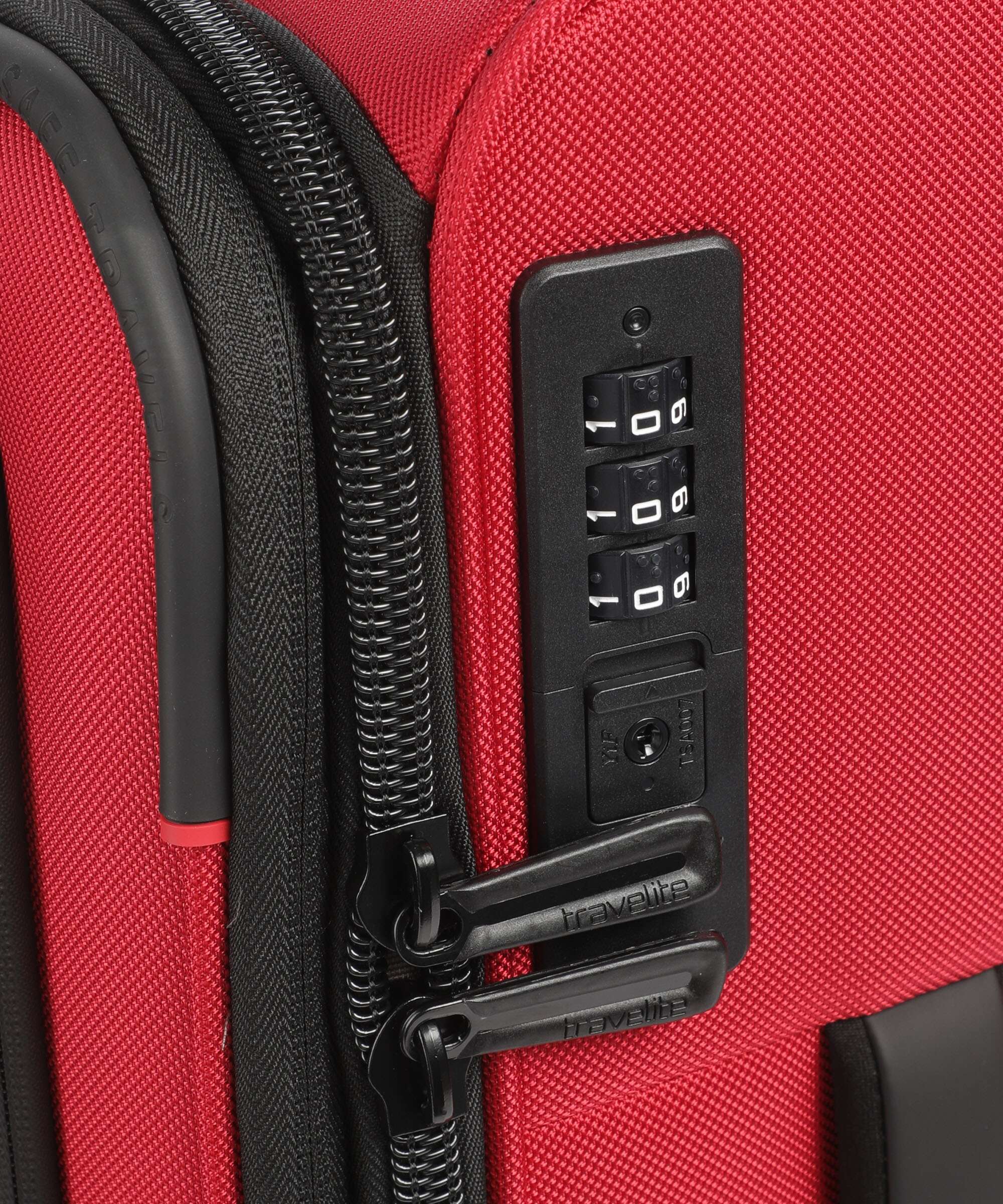 Travelite Crosslite Spinner (4 wheels) red - Image 3