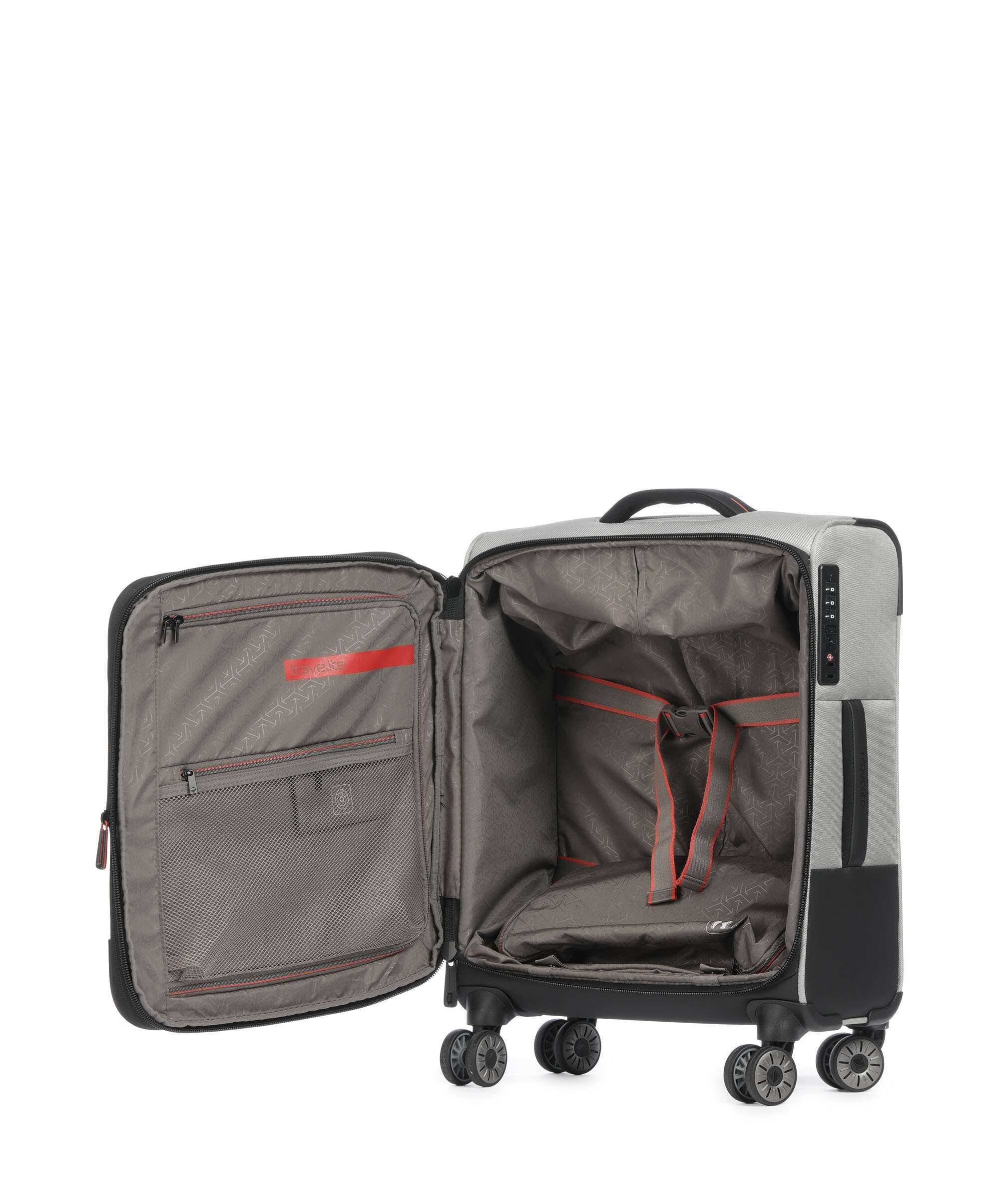 Travelite Crosslite Spinner (4 wheels) natur - Image 6