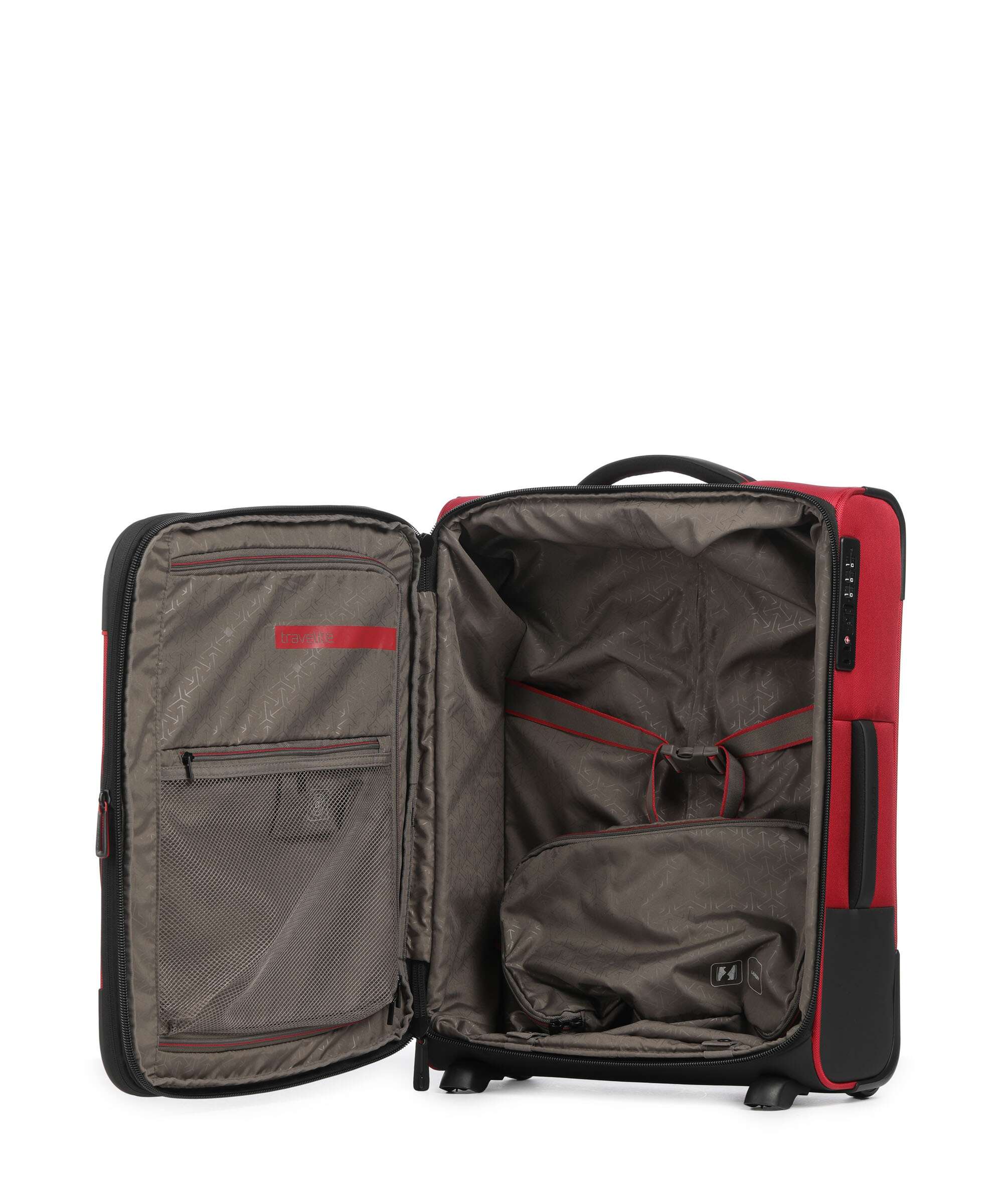 Travelite Crosslite Trolley (2 wheels) red - Image 6