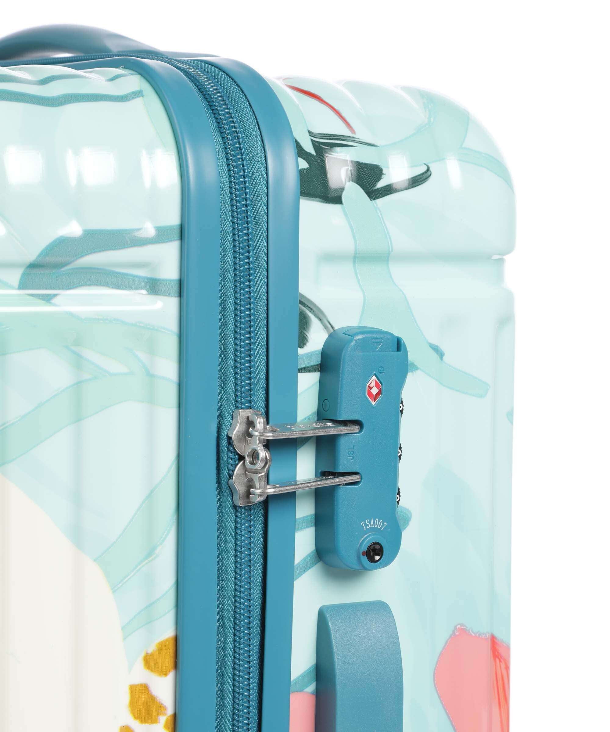 Travelite Cruise Suitcase set (4 wheels) türkise lilie - Image 3
