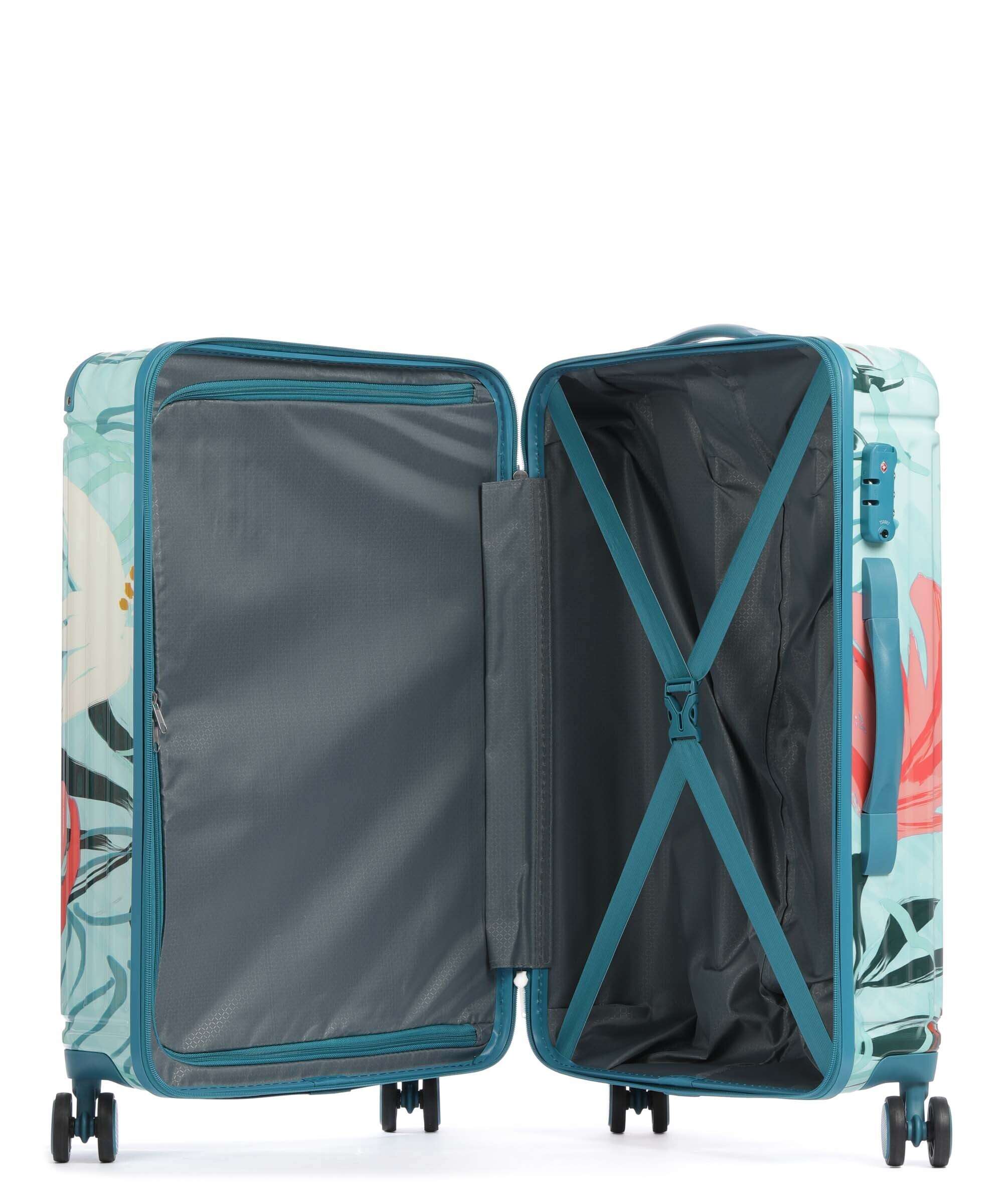 Travelite Cruise Suitcase set (4 wheels) türkise lilie - Image 5