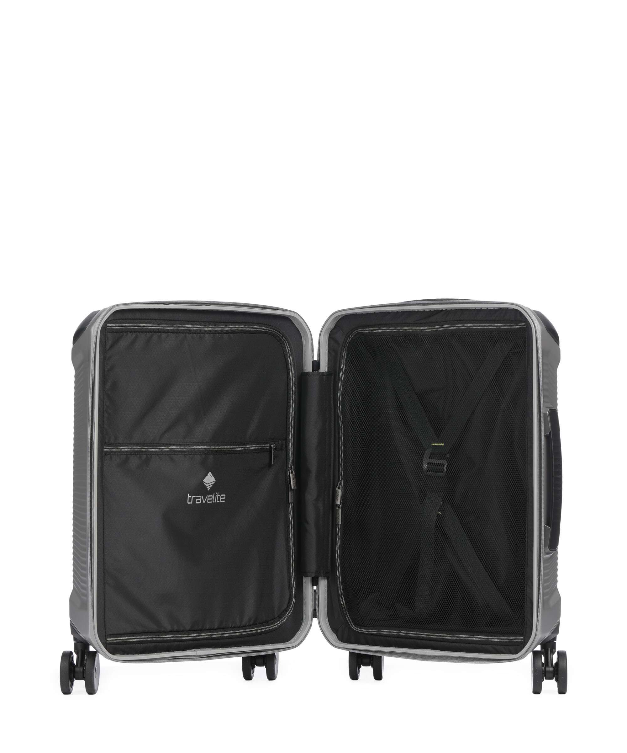 Travelite Millenium Spinner (4 wheels) silver - Image 5