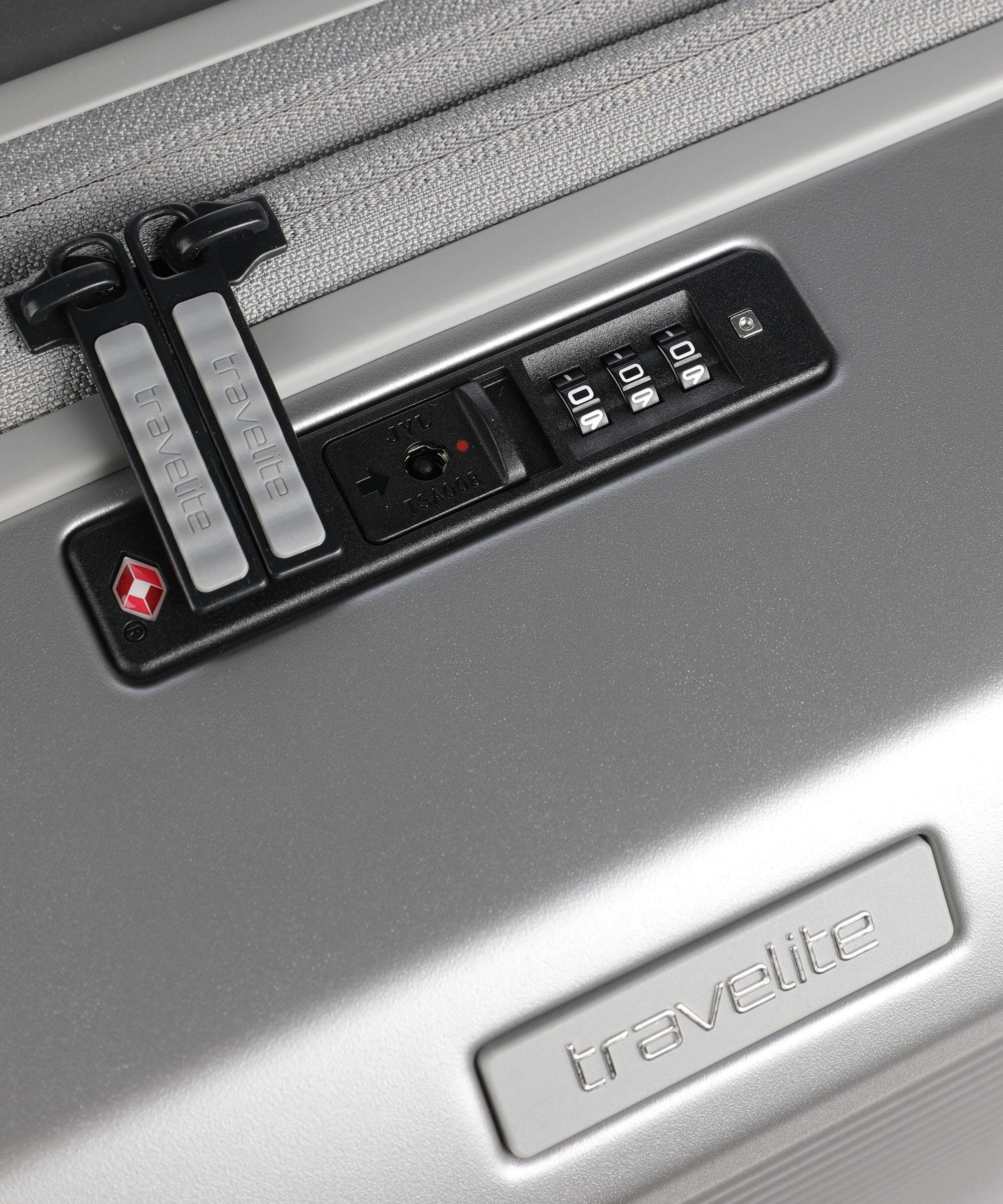 Travelite Millenium Spinner (4 wheels) silver - Image 3