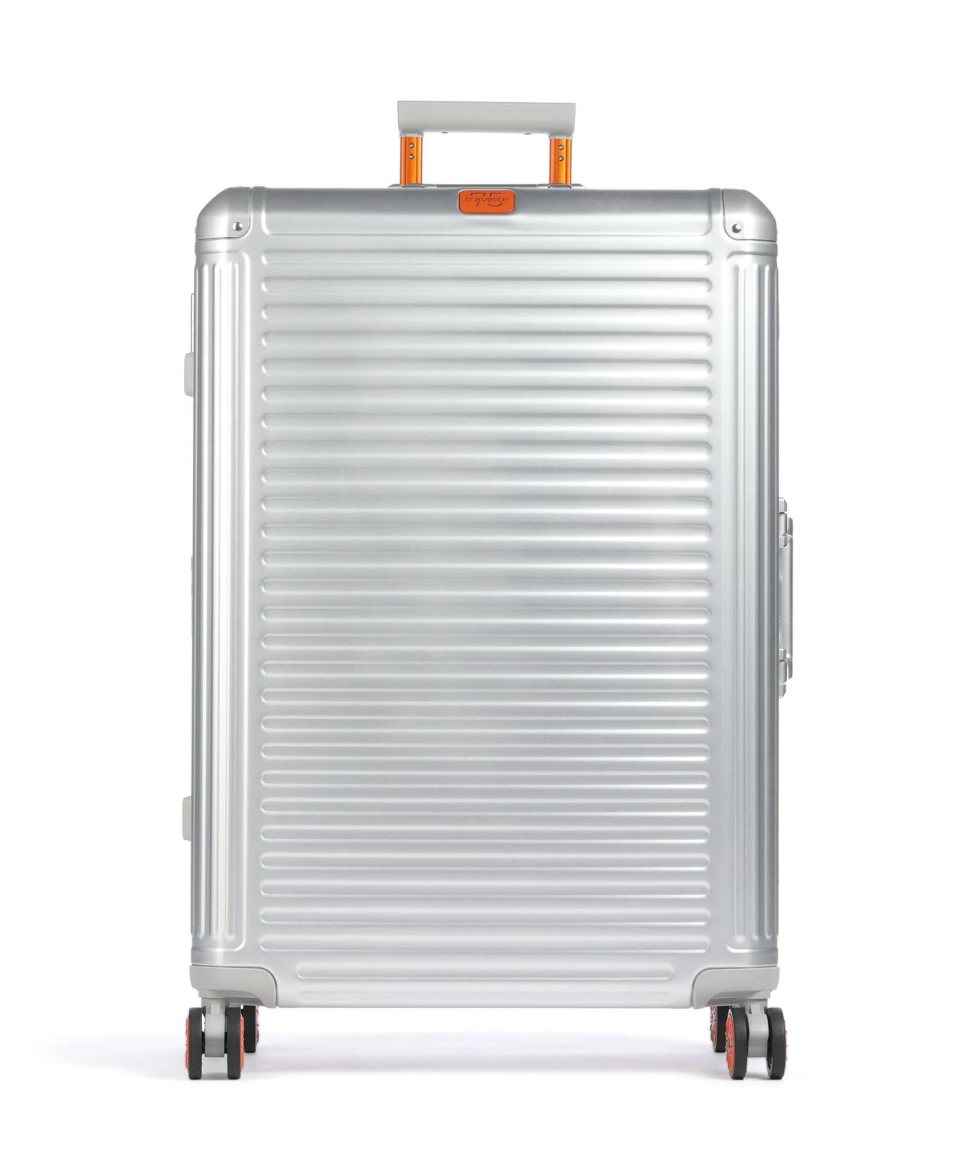 Travelite Next Spinner (4 wheels) silber orange