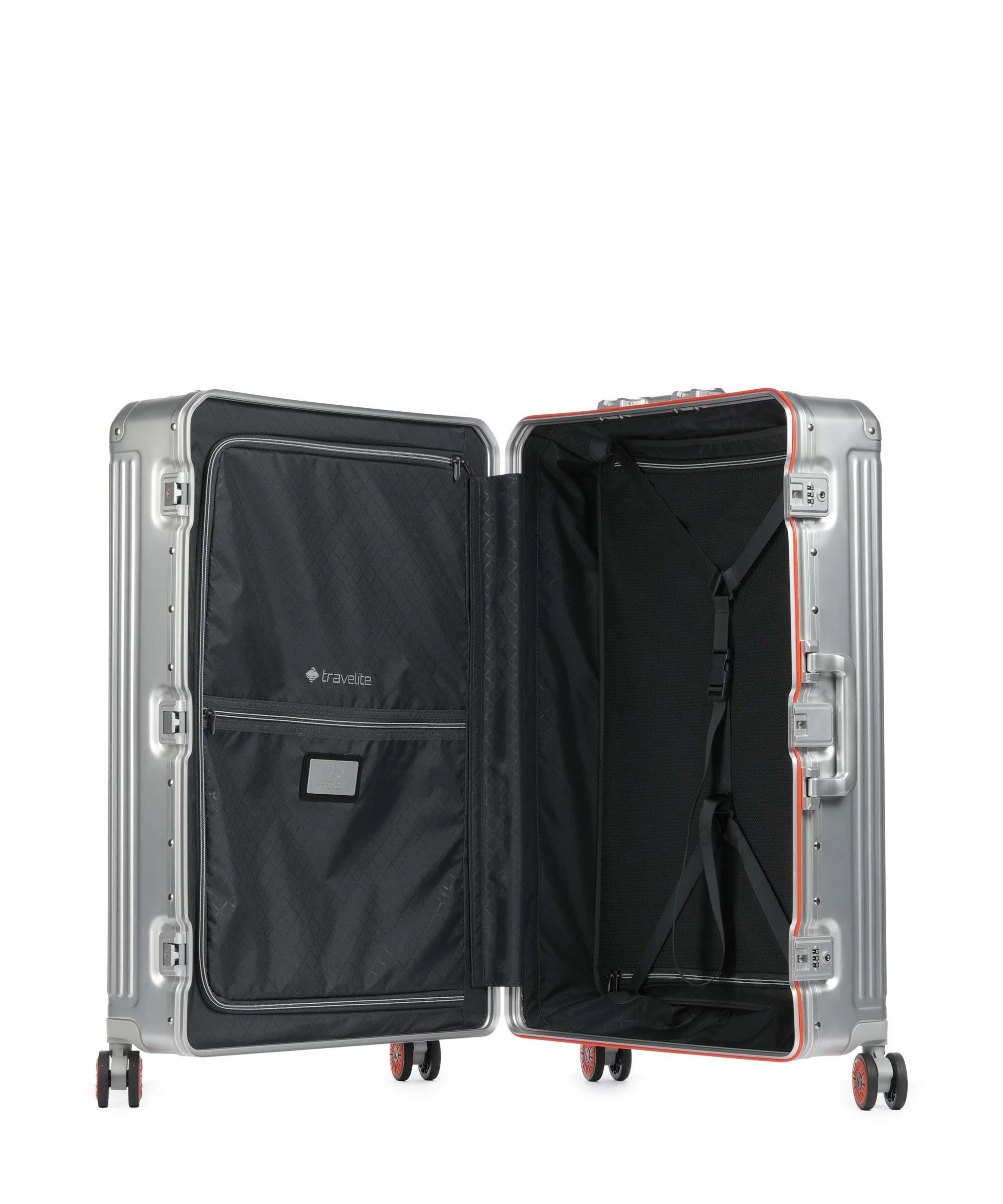 Travelite Next Spinner (4 wheels) silber orange - Image 7