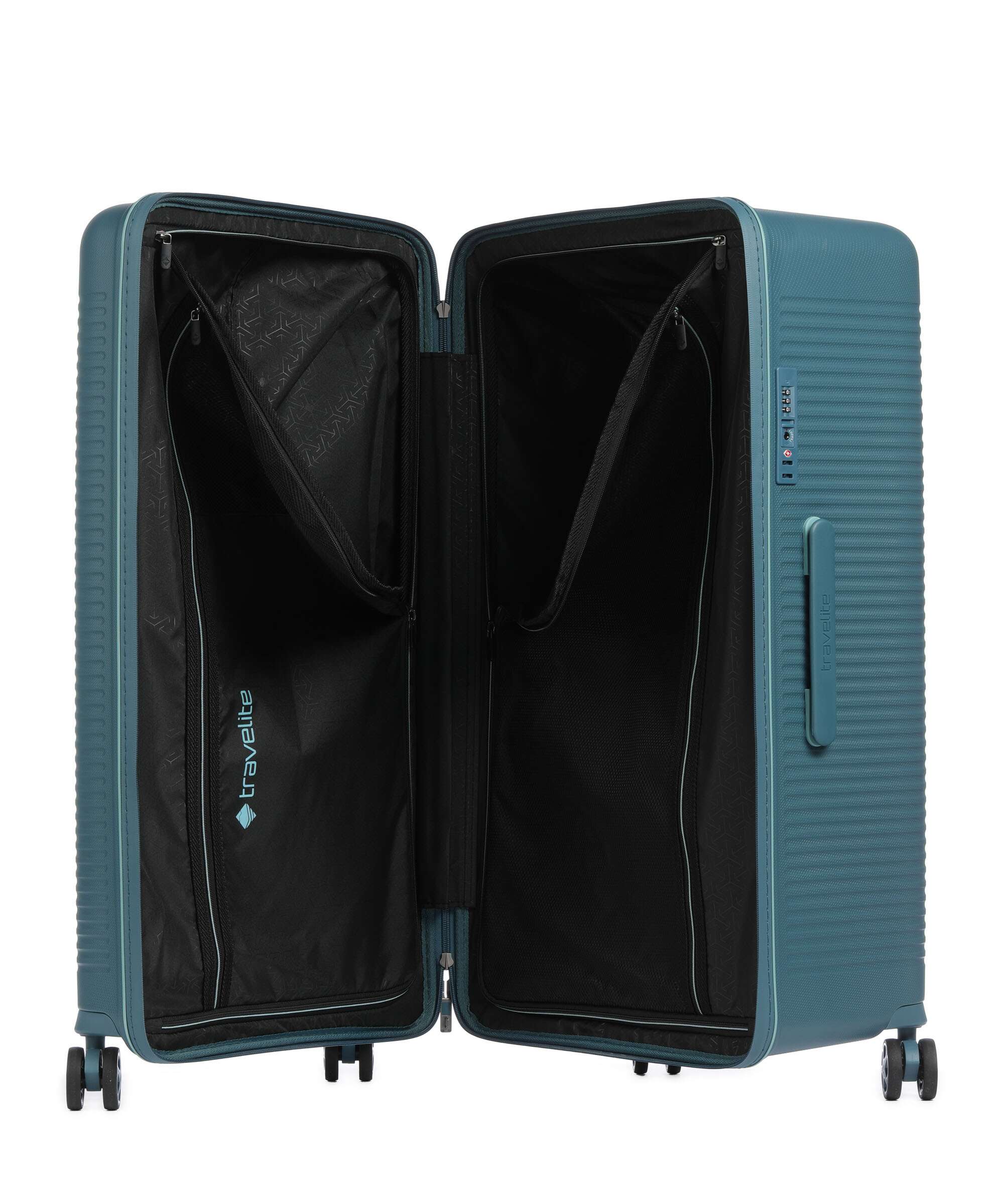 Travelite Roomer Spinner (4 wheels) aqua - Image 5