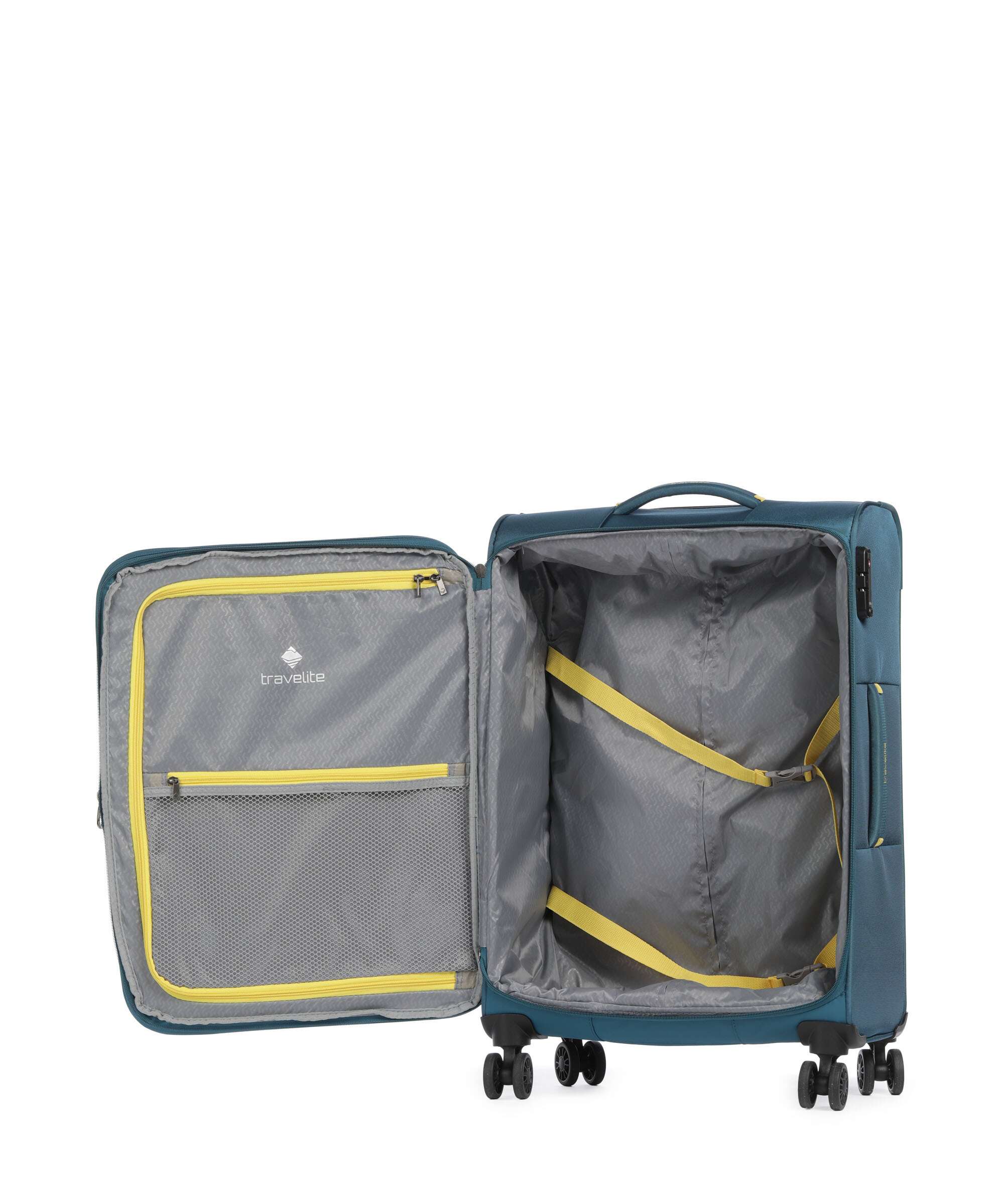 Travelite Umbria Spinner (4 wheels) petrol - Image 6