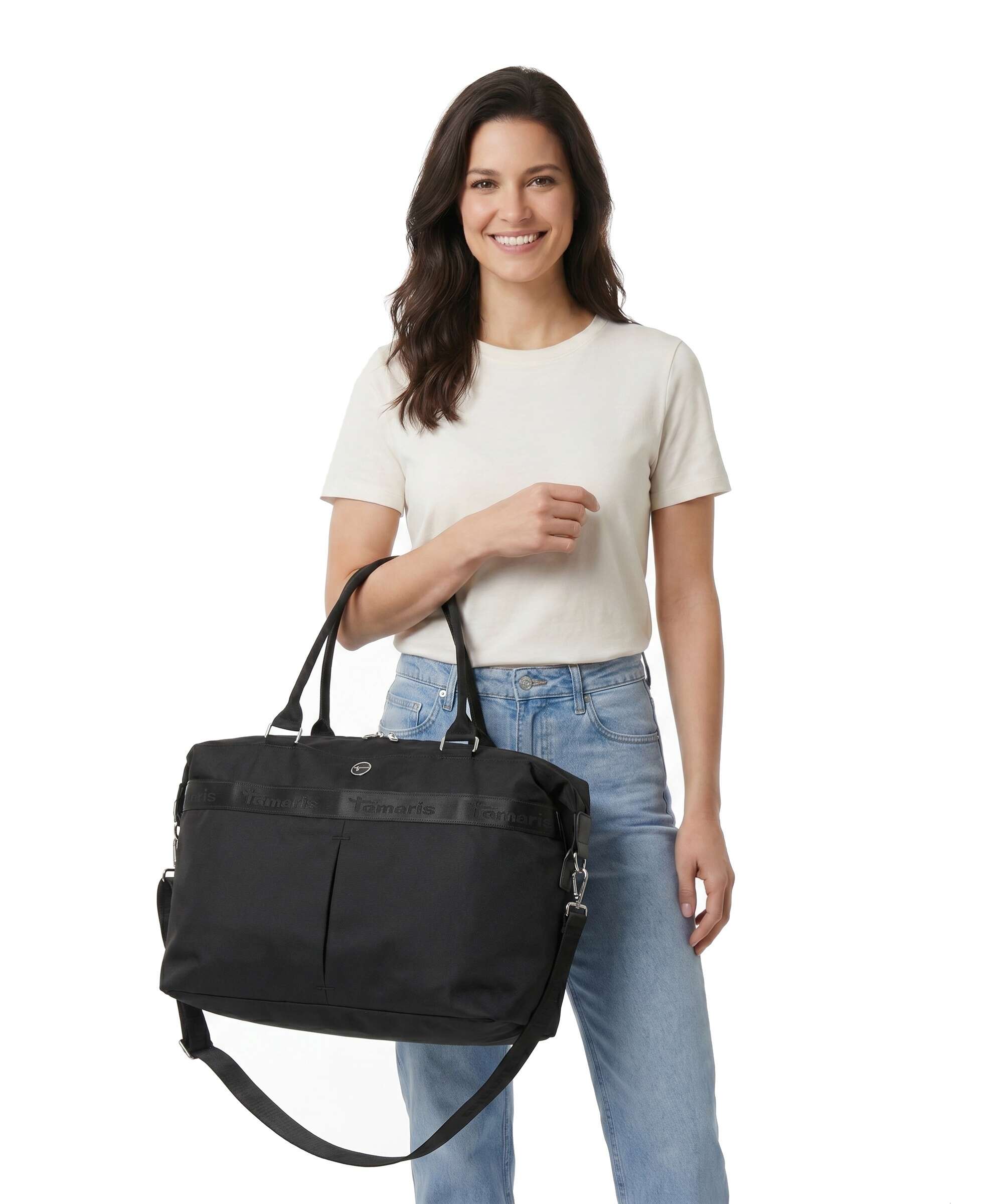 Travelite x Tamaris Voyaage Weekend bag black - Image 3