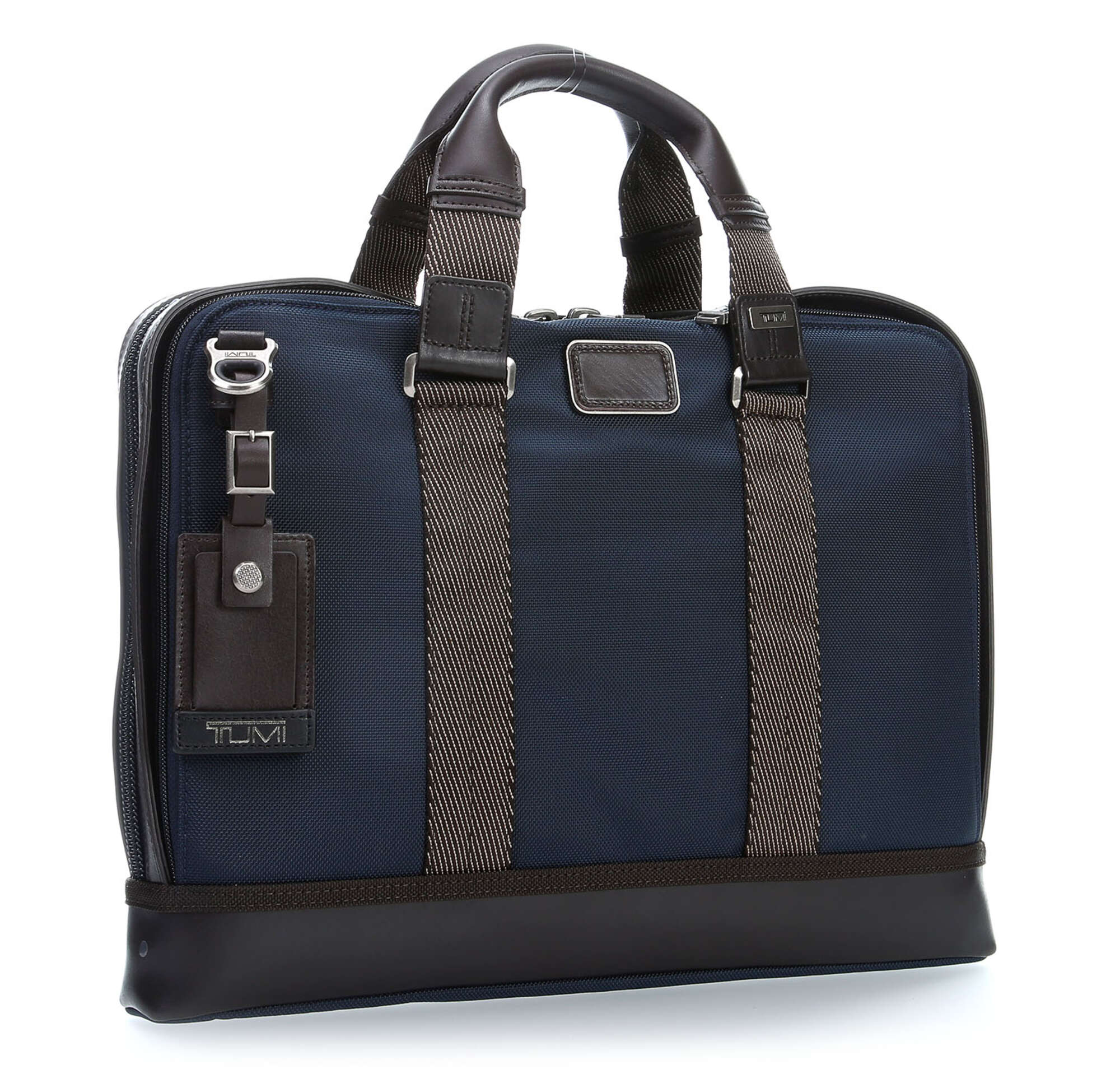 tumi Alpha Bravo Andrews Briefcase navy - Image 2