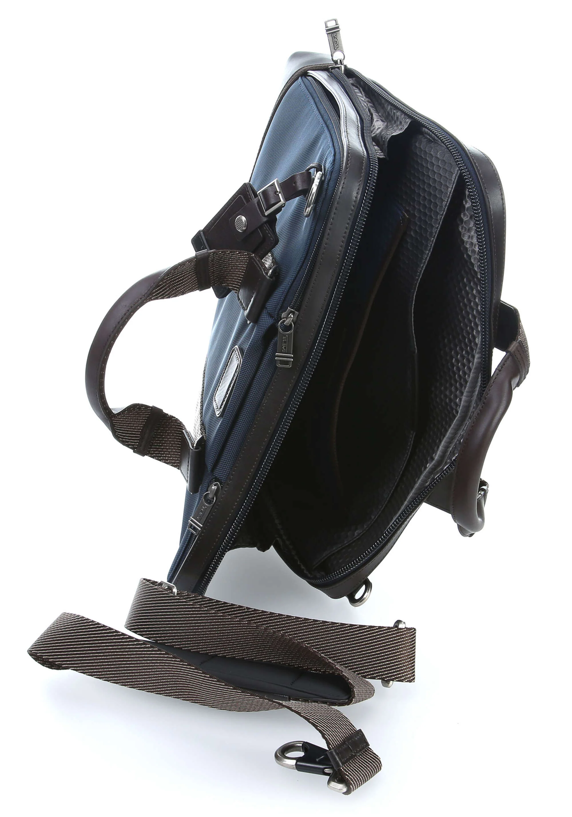 tumi Alpha Bravo Andrews Briefcase navy - Image 5
