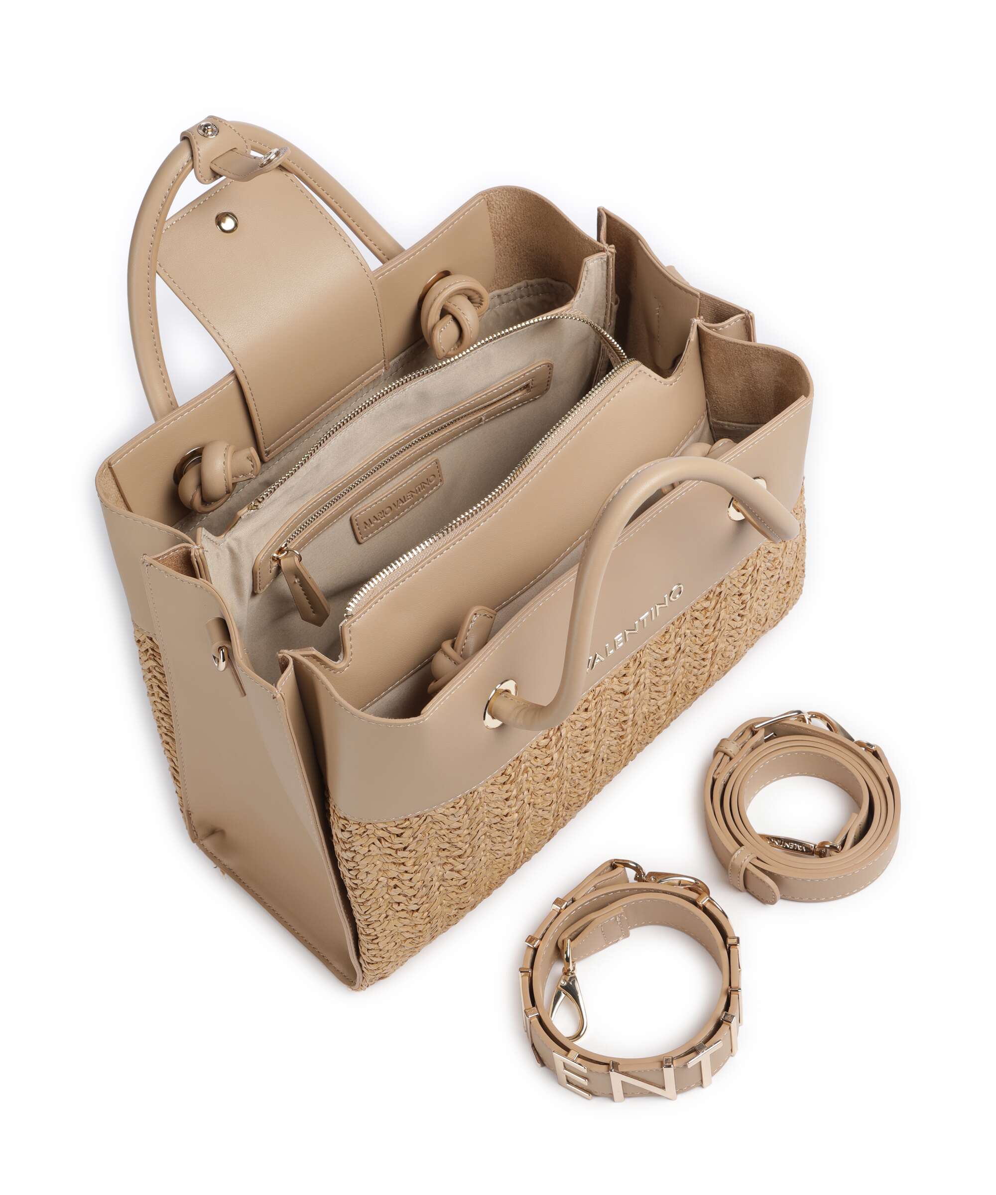 Valentino Bags Alexia Summer Handbag naturale - Image 4