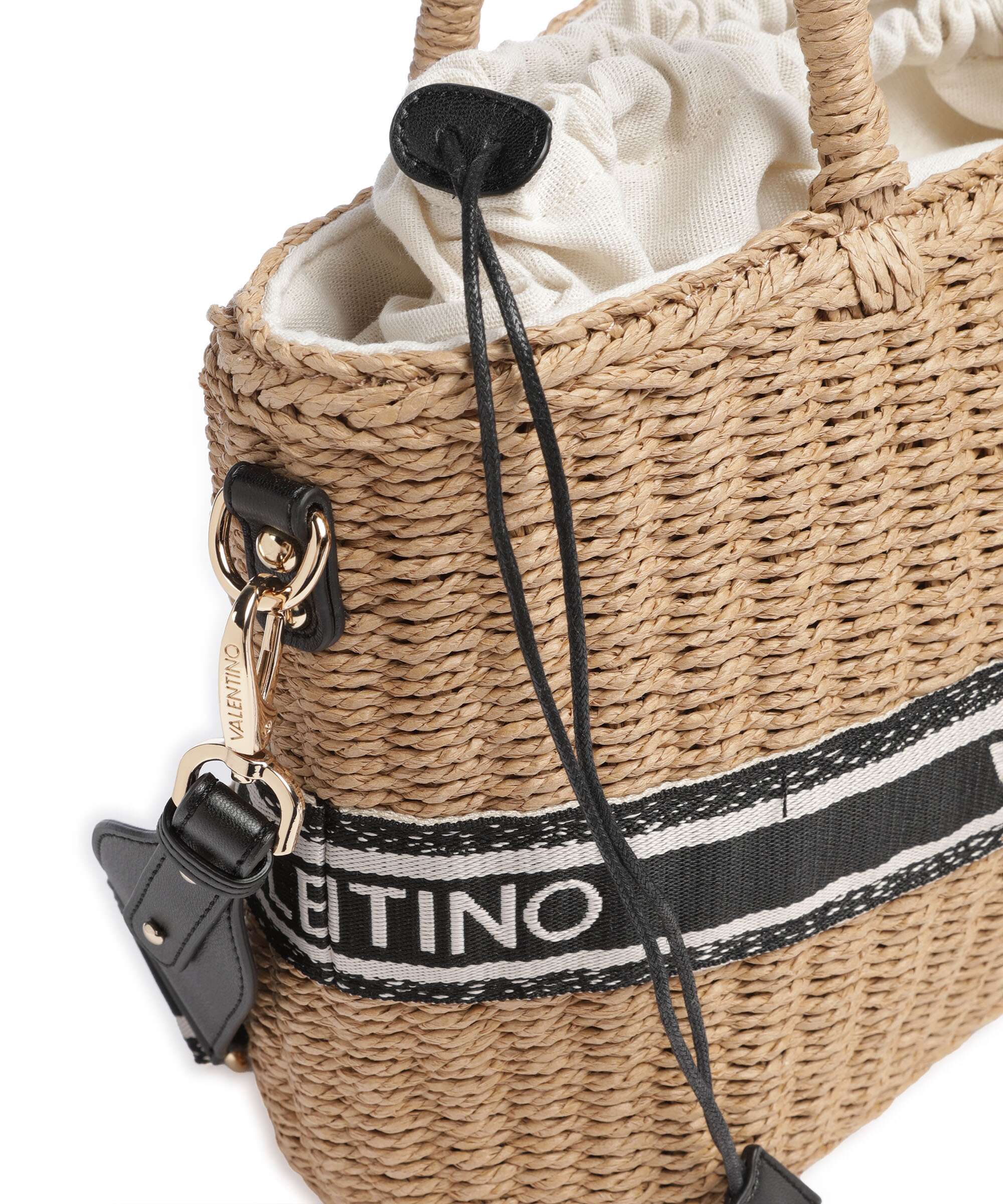 Valentino Bags Boho Handbag naturale/nero - Image 3