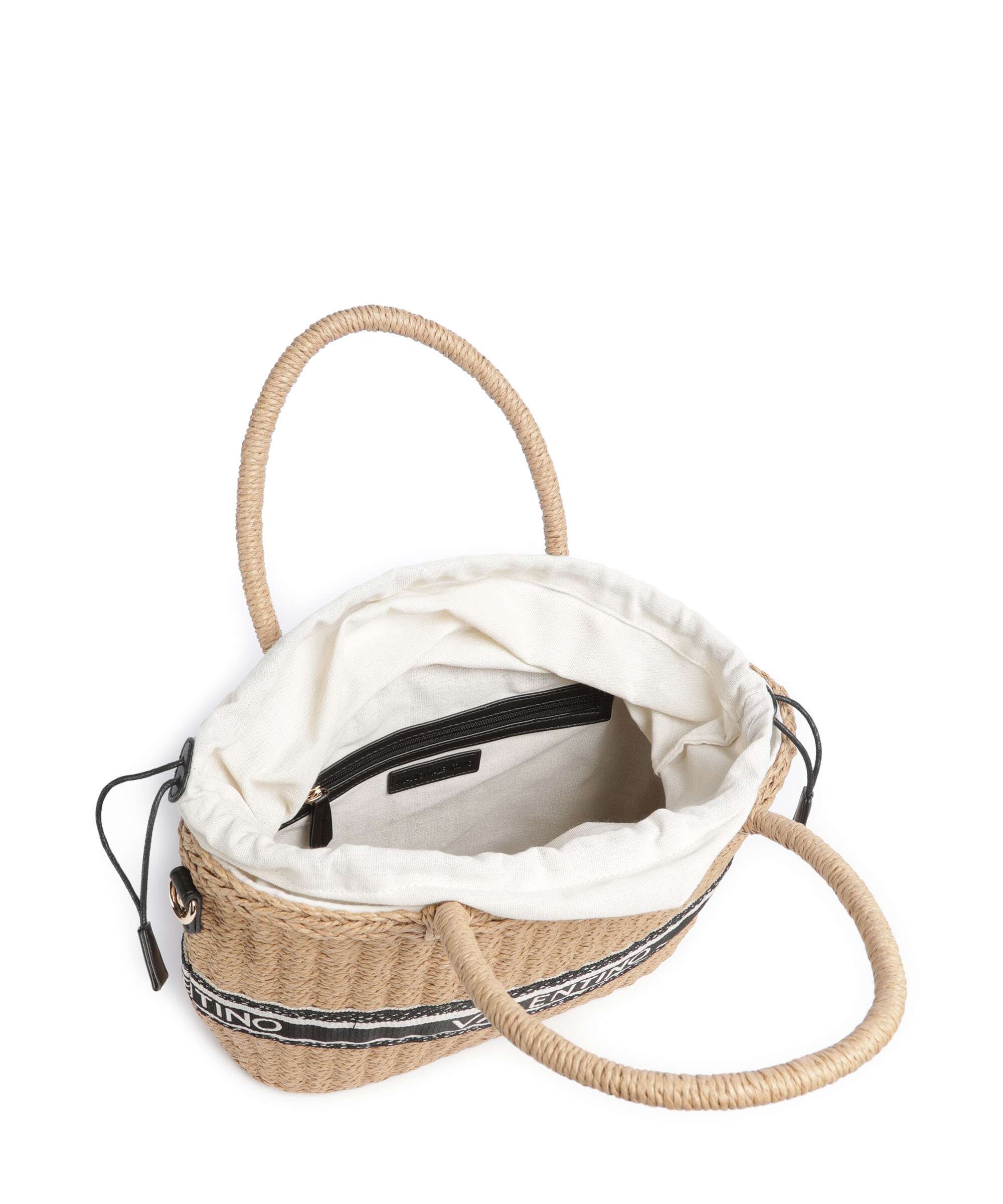 Valentino Bags Boho Handbag naturale/nero - Image 5