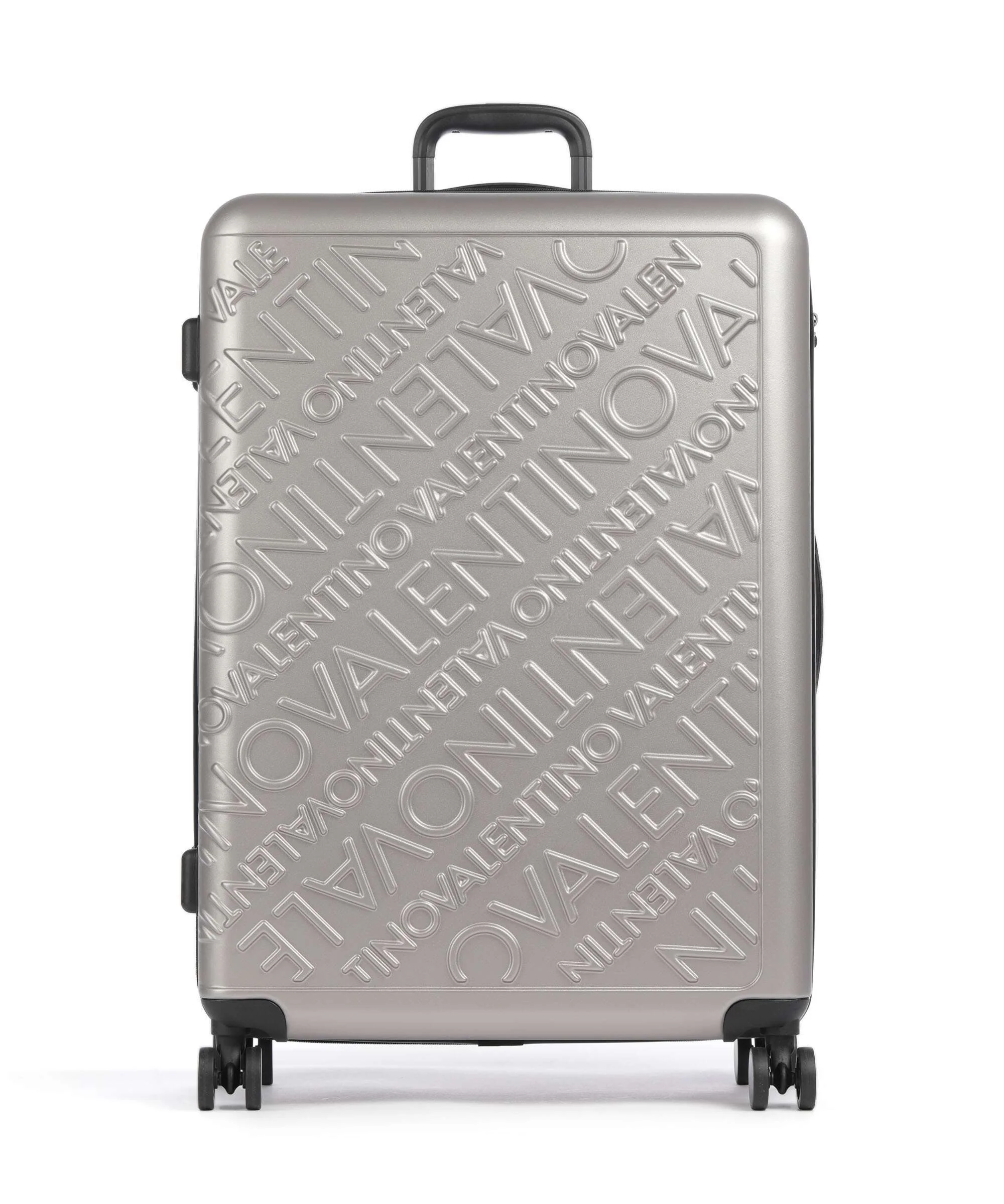 Valentino Bags Mars Spinner (4 wheels) silver