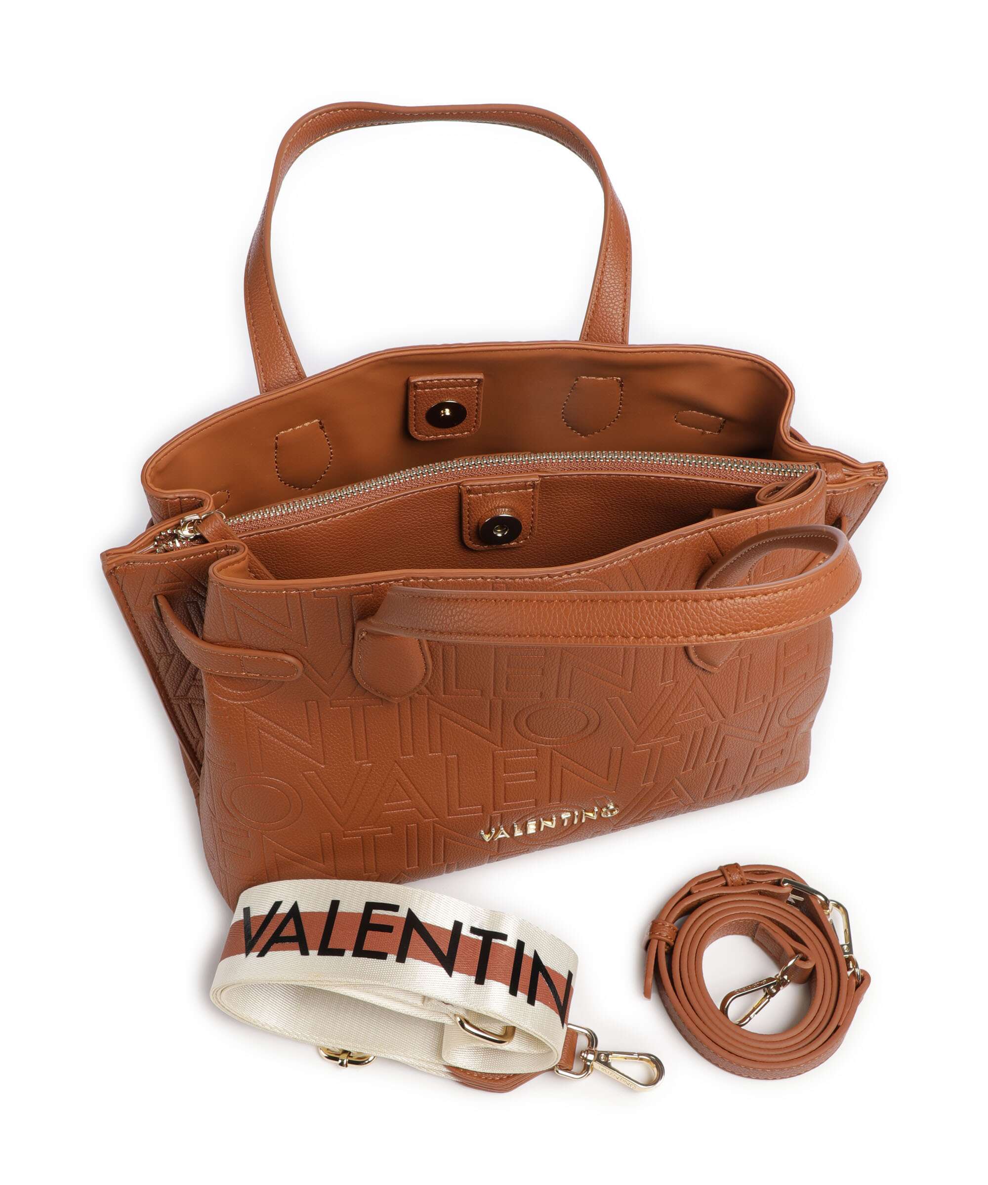 Valentino Bags Pansy Handbag cuoio - Image 4