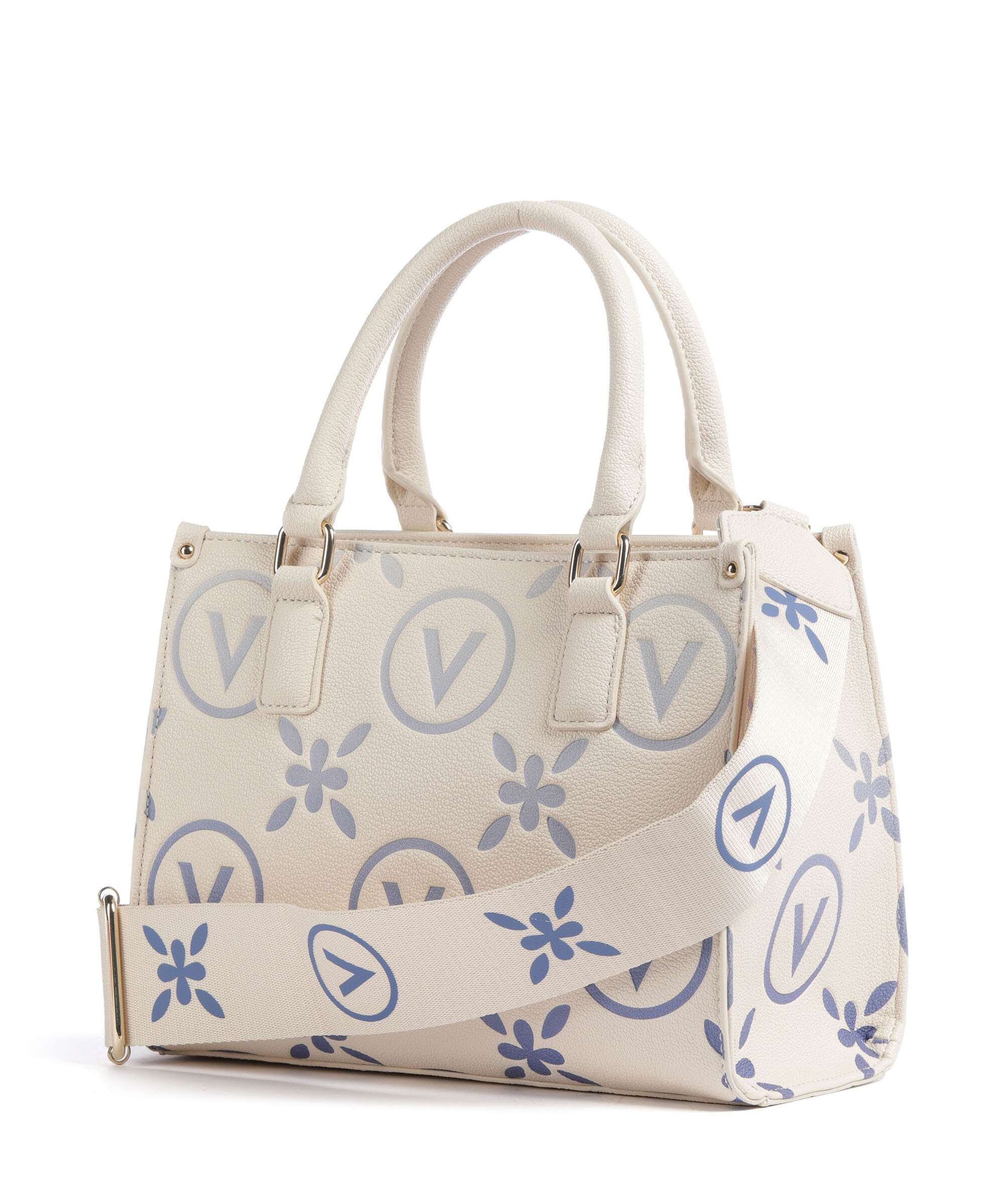 Valentino Bags Samba Re Print Handbag ecru/bluette - Image 2