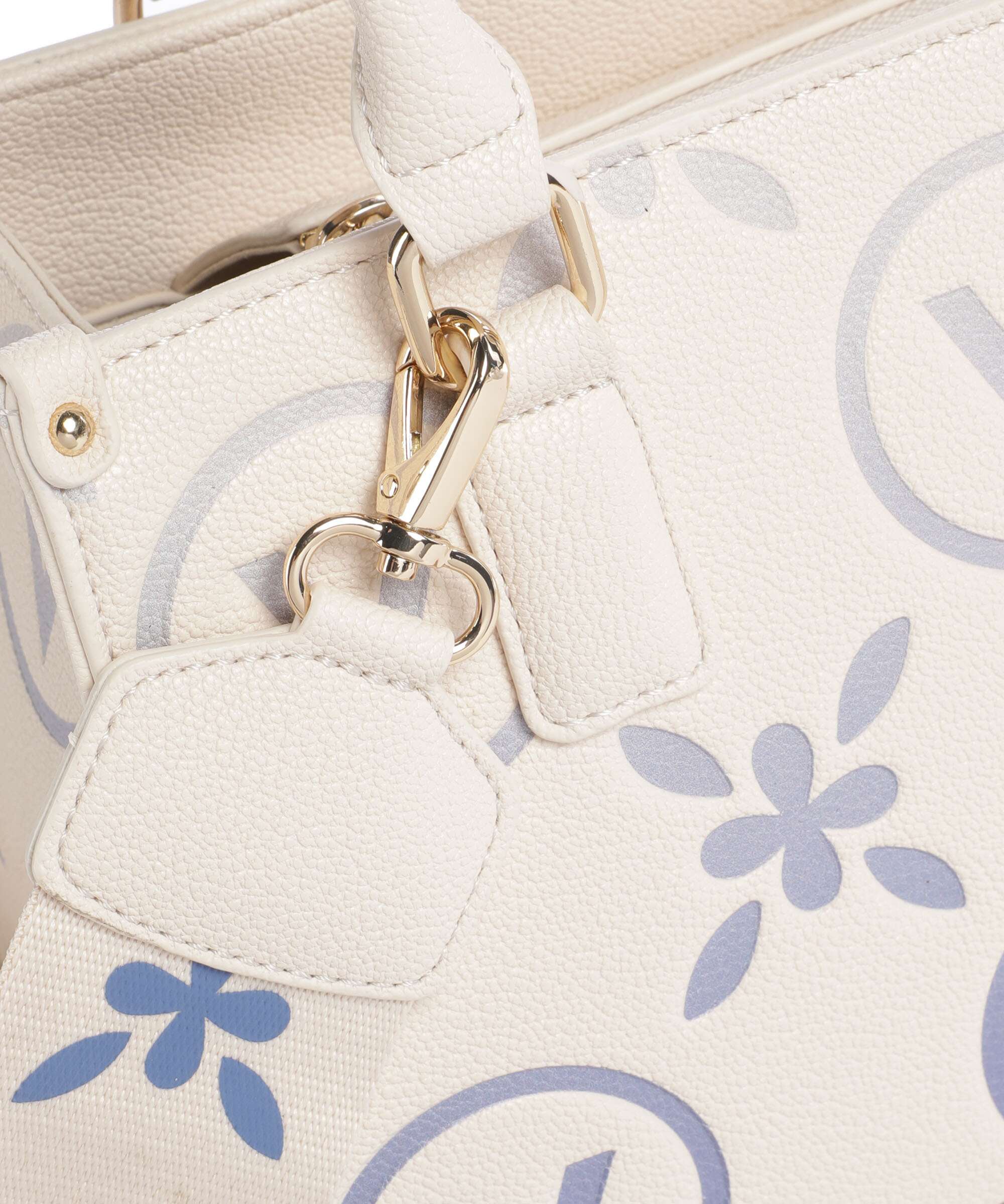 Valentino Bags Samba Re Print Handbag ecru/bluette - Image 3