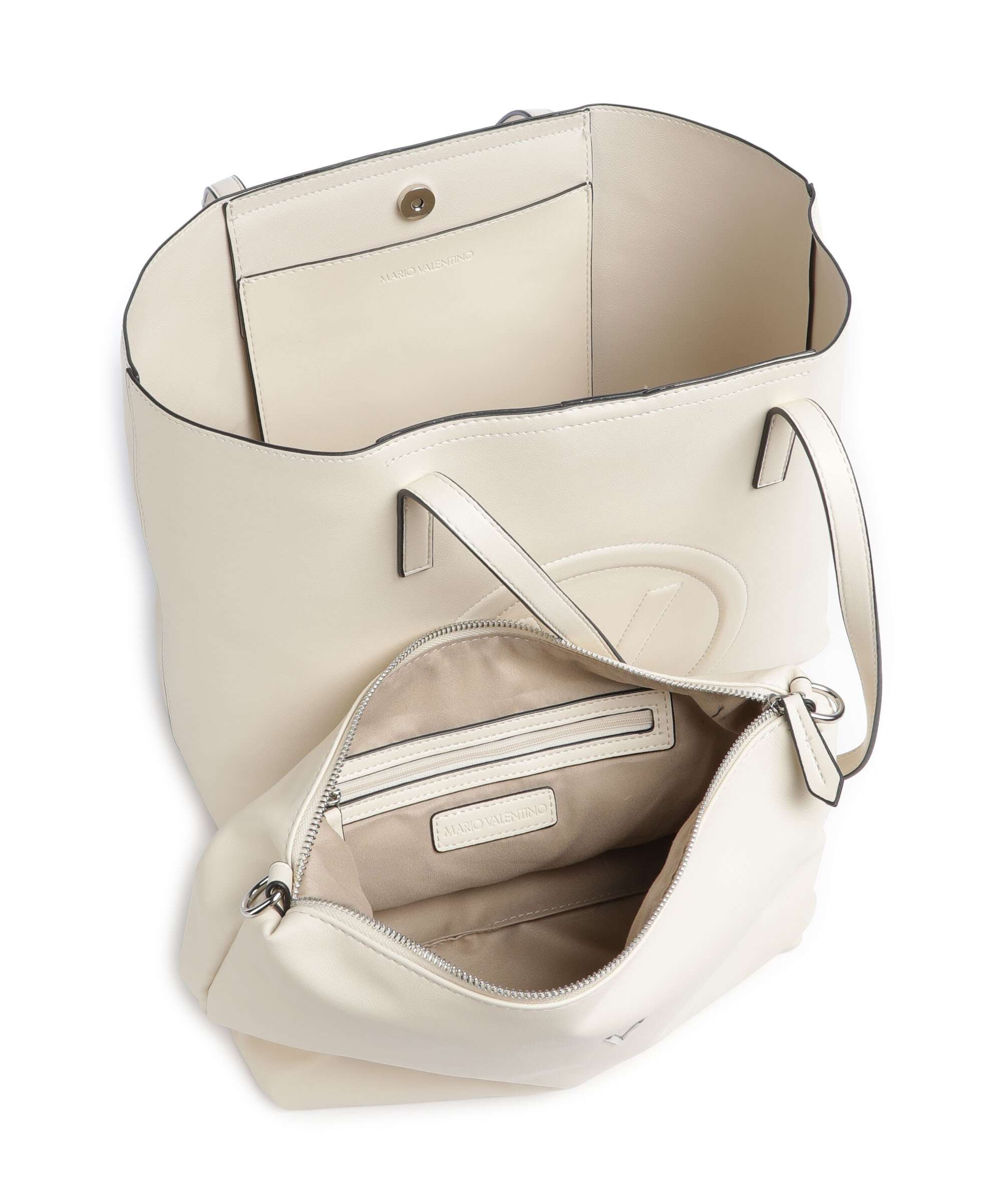 Valentino Bags Selena Re Tote bag ecru - Image 5